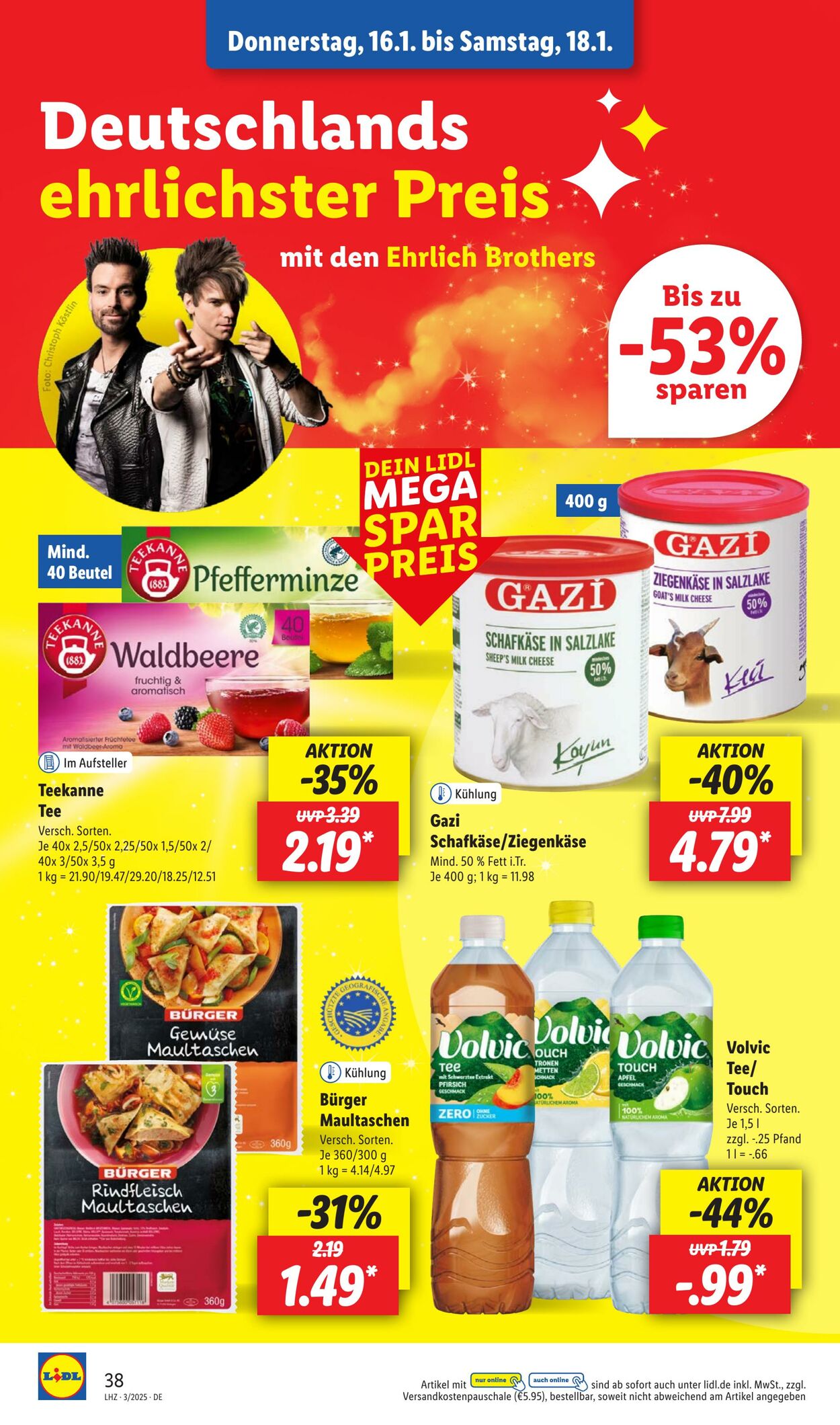 Prospekt Lidl 13.01.2025 - 19.01.2025