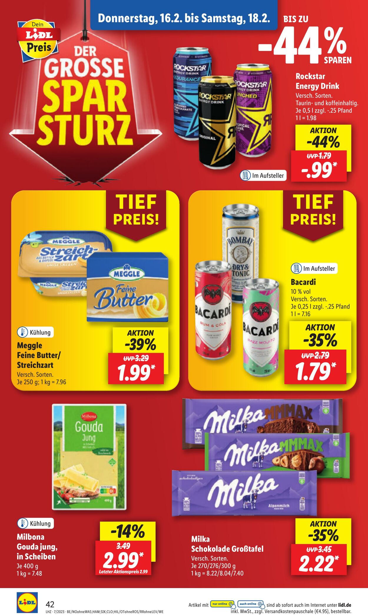 Prospekt Lidl 13.02.2023 - 18.02.2023