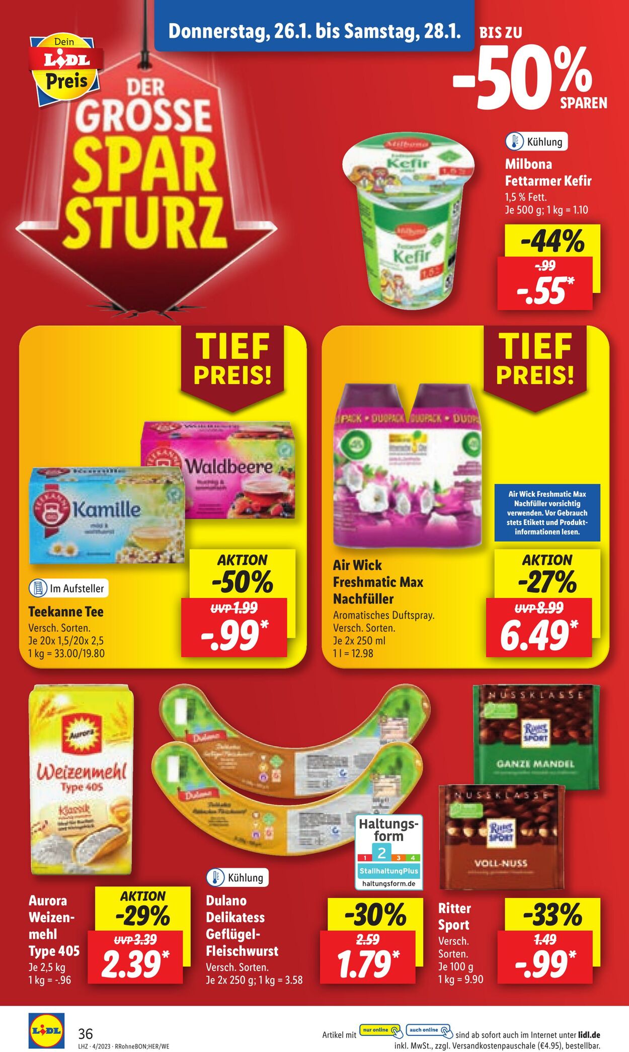 Prospekt Lidl 23.01.2023 - 28.01.2023