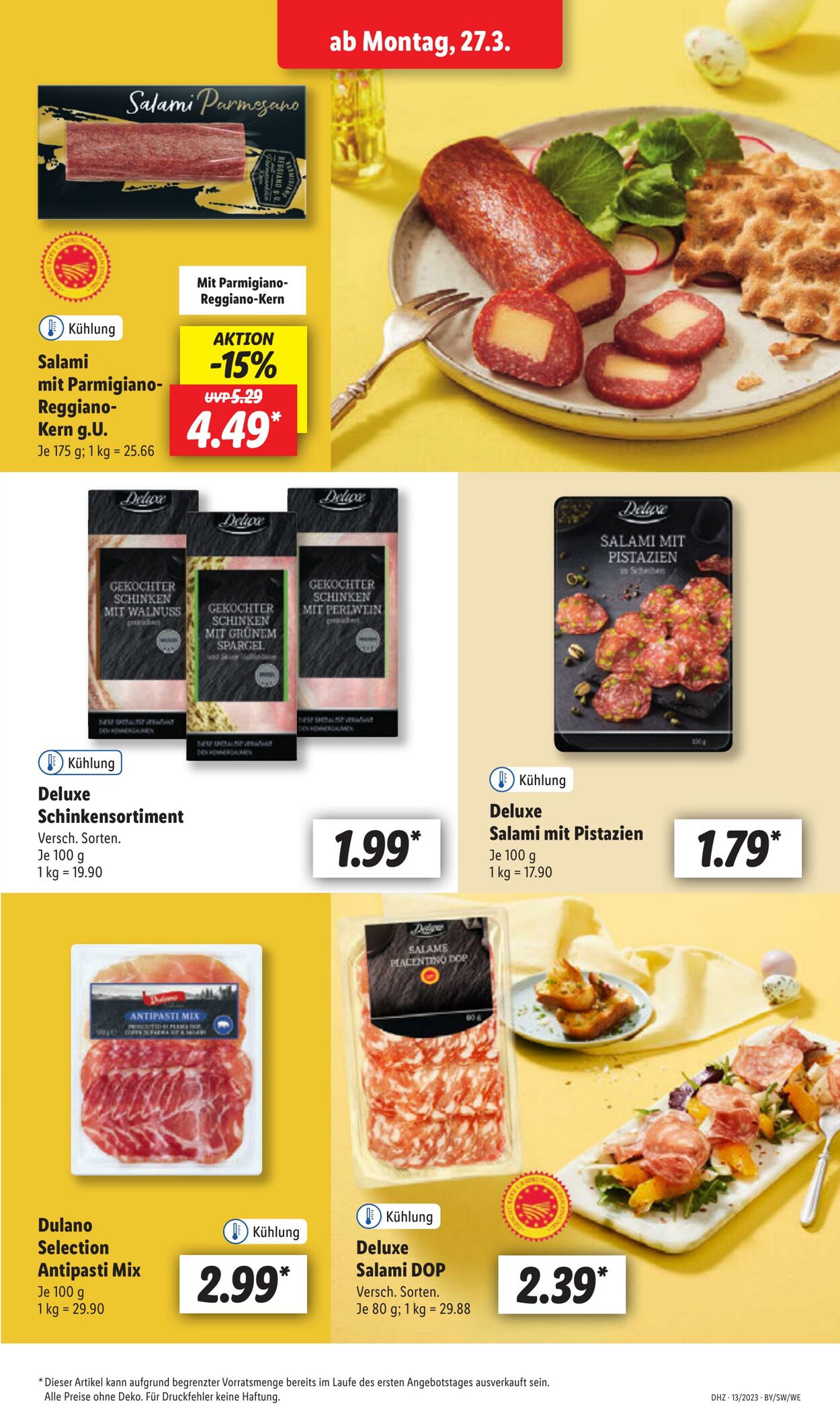 Prospekt Lidl 27.03.2023 - 01.04.2023