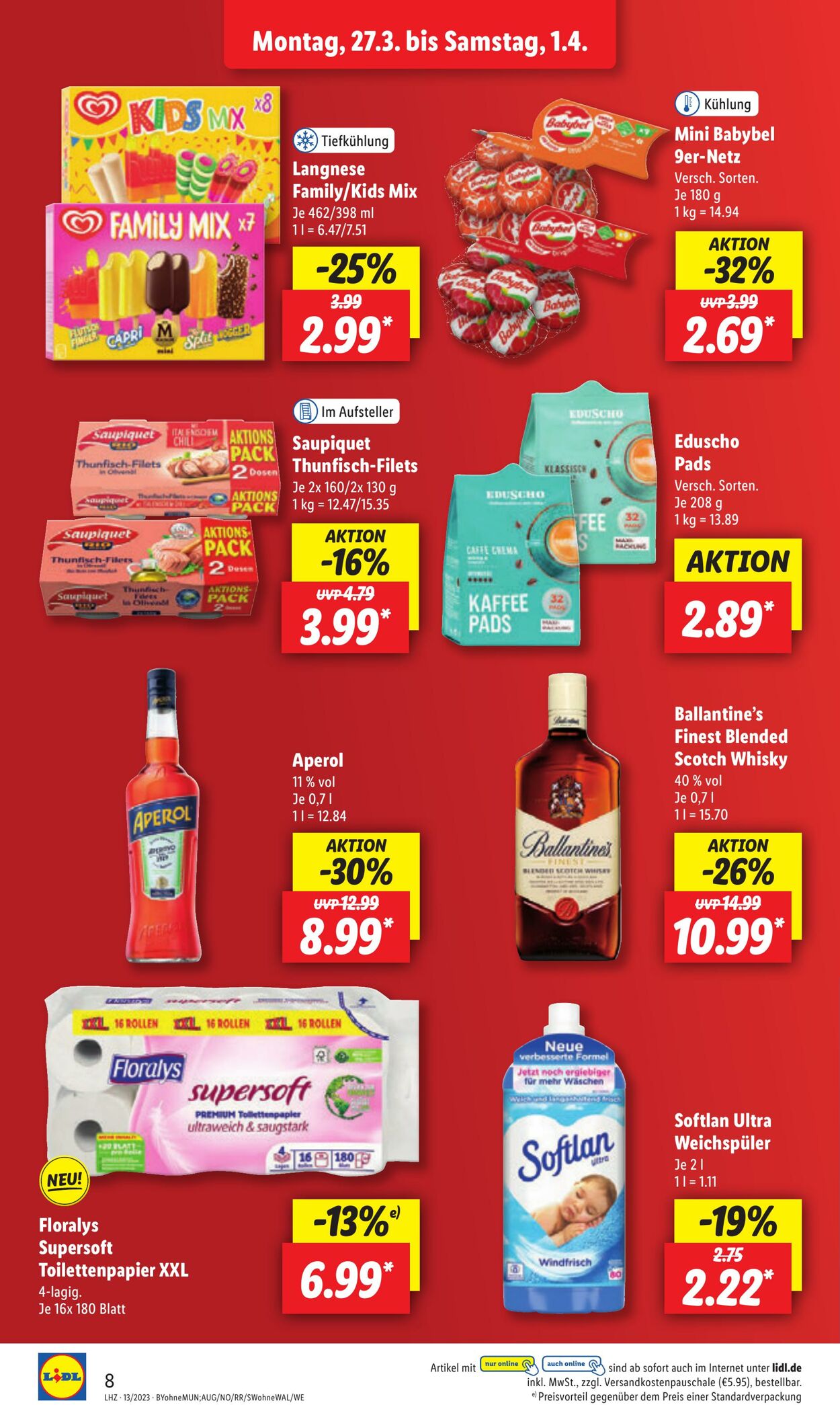 Prospekt Lidl 27.03.2023 - 01.04.2023