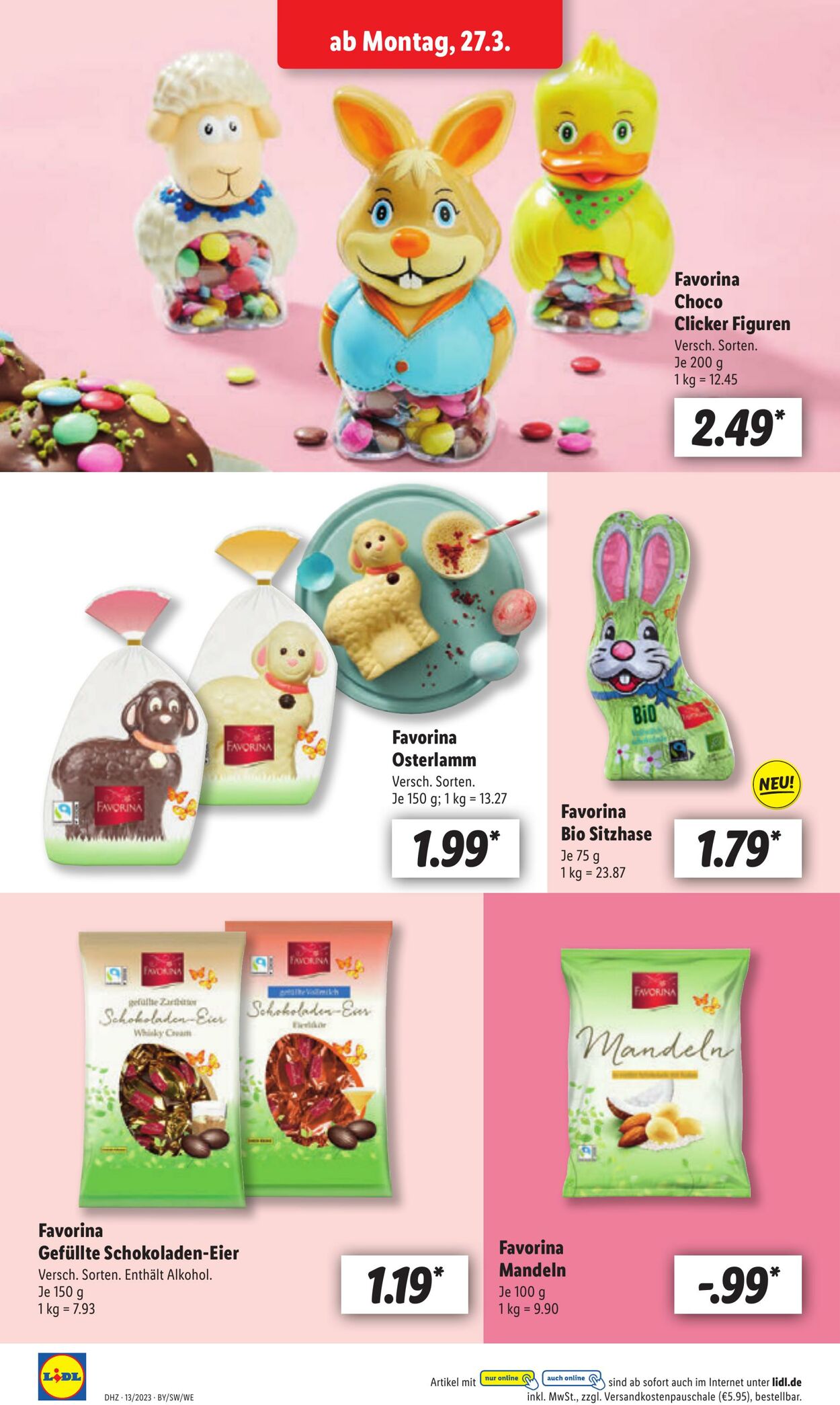 Prospekt Lidl 27.03.2023 - 01.04.2023