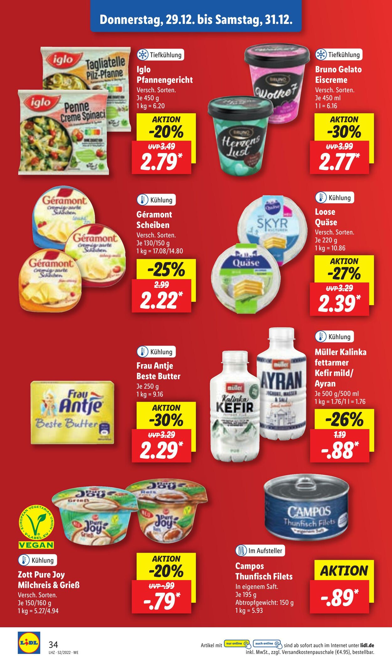 Prospekt Lidl 27.12.2022 - 31.12.2022