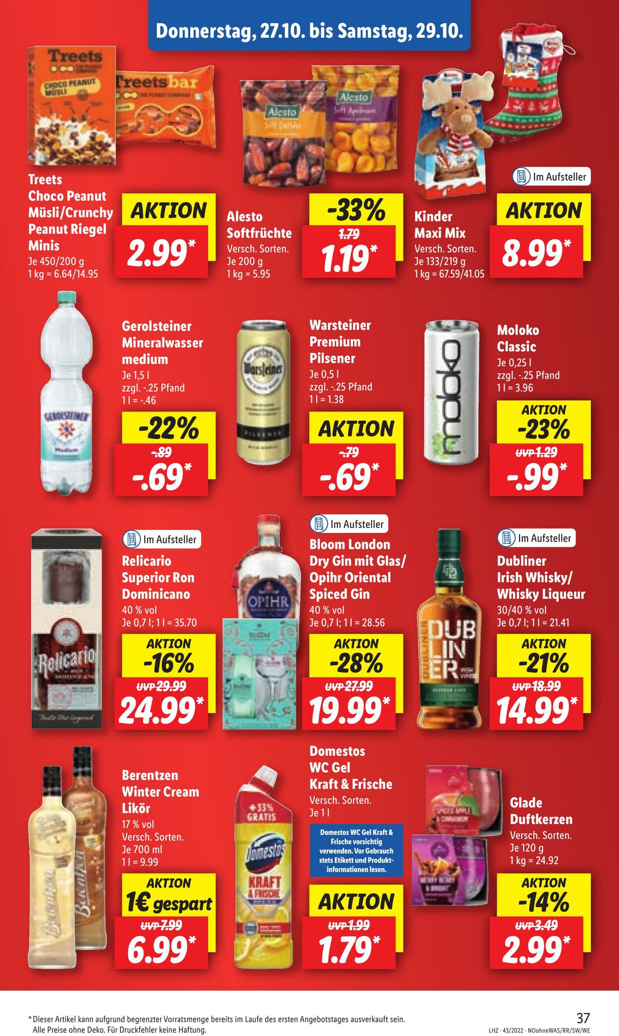 Prospekt Lidl 24.10.2022 - 29.10.2022