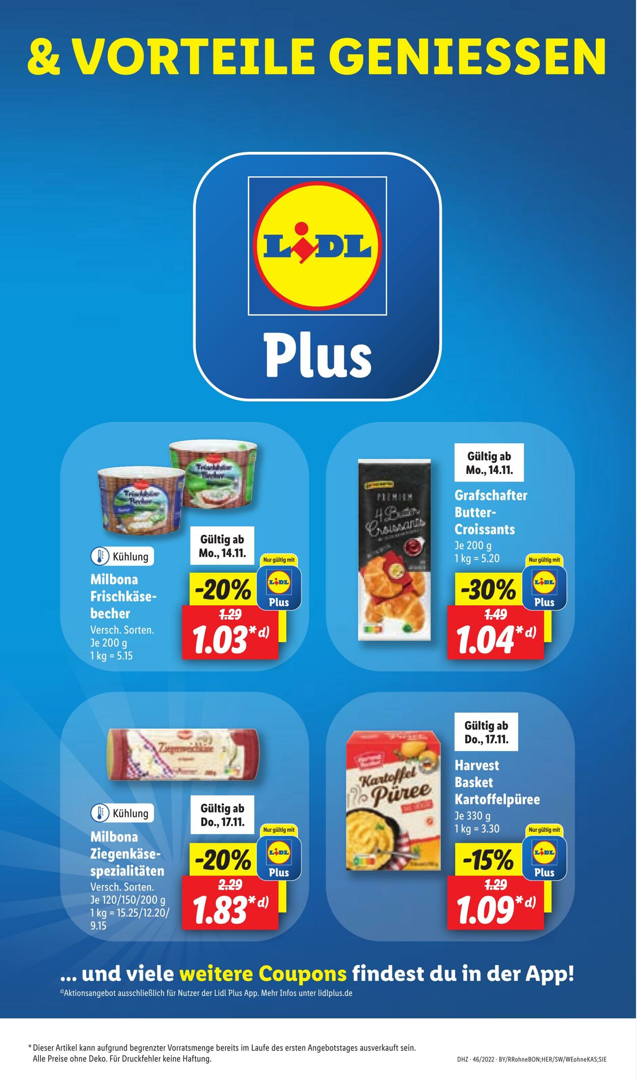 Prospekt Lidl 14.11.2022 - 19.11.2022