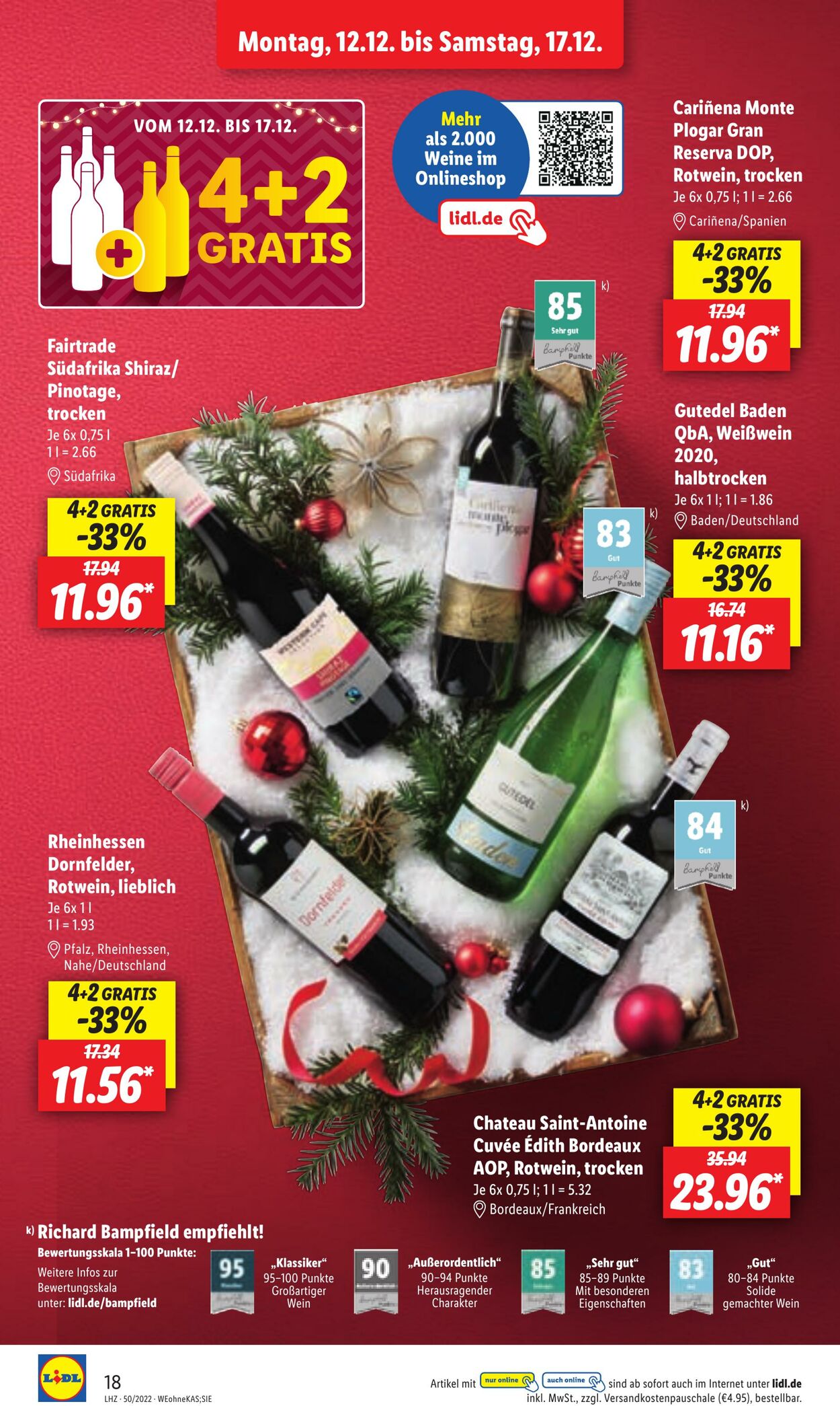 Prospekt Lidl 12.12.2022 - 17.12.2022