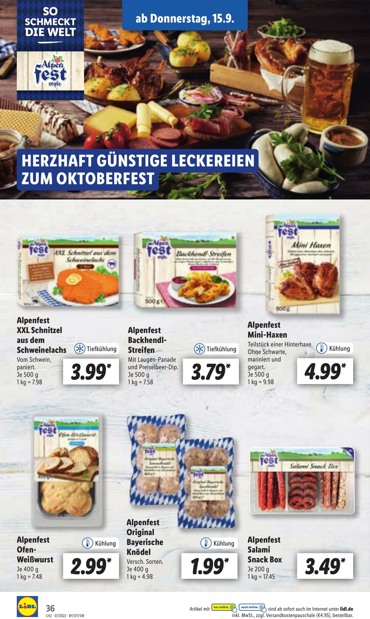 Prospekt Lidl 12.09.2022 - 17.09.2022