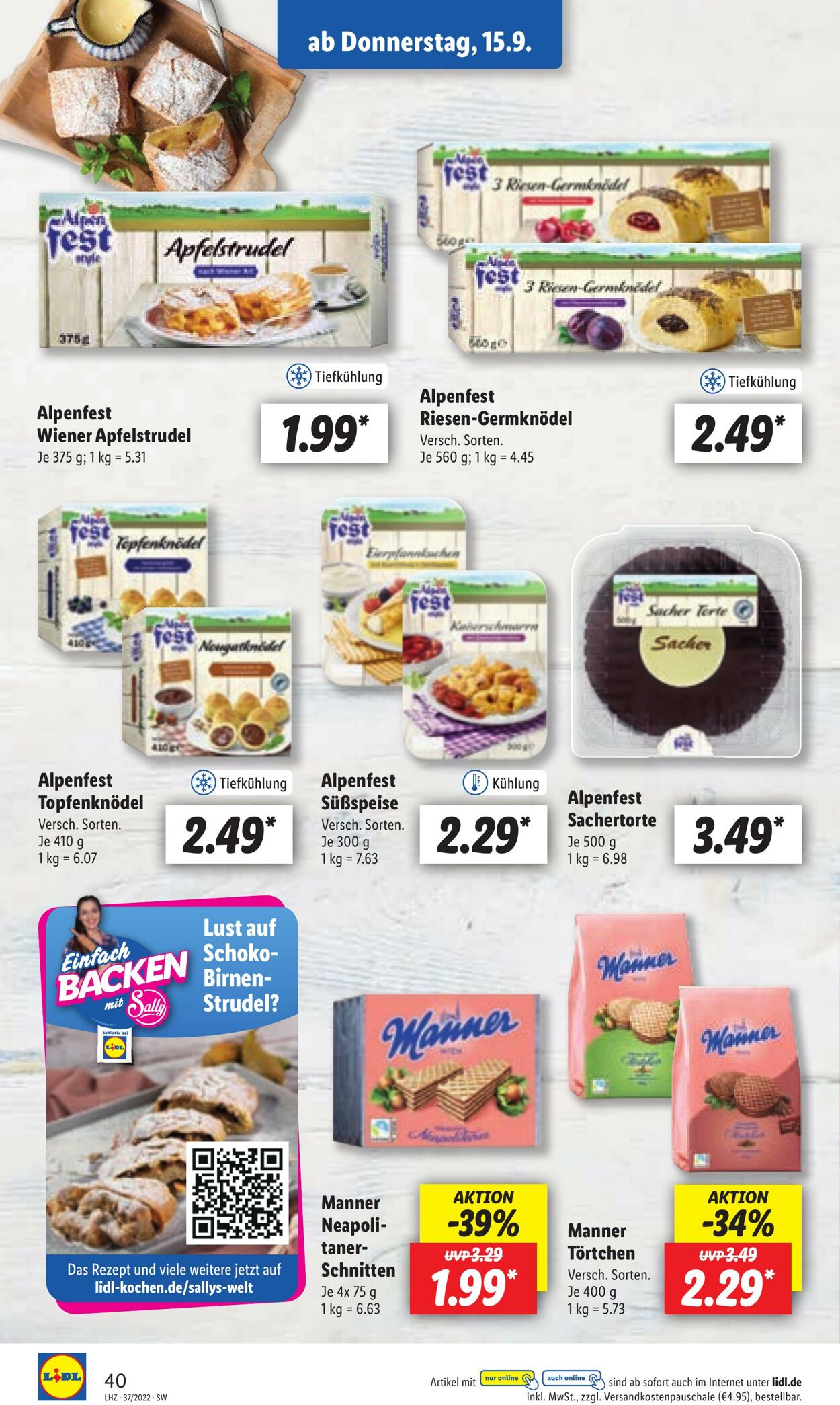 Prospekt Lidl 12.09.2022 - 17.09.2022