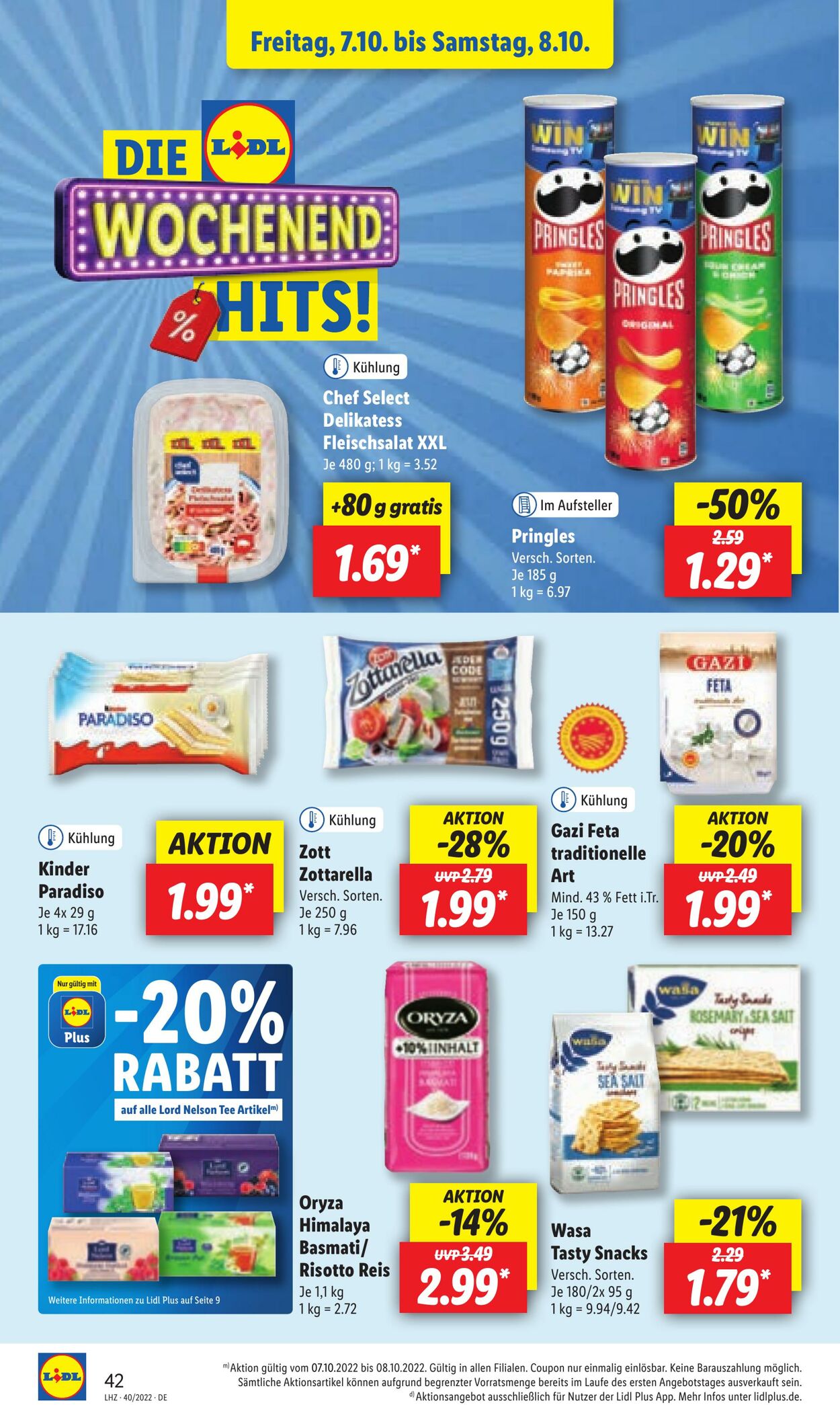 Prospekt Lidl 04.10.2022 - 08.10.2022