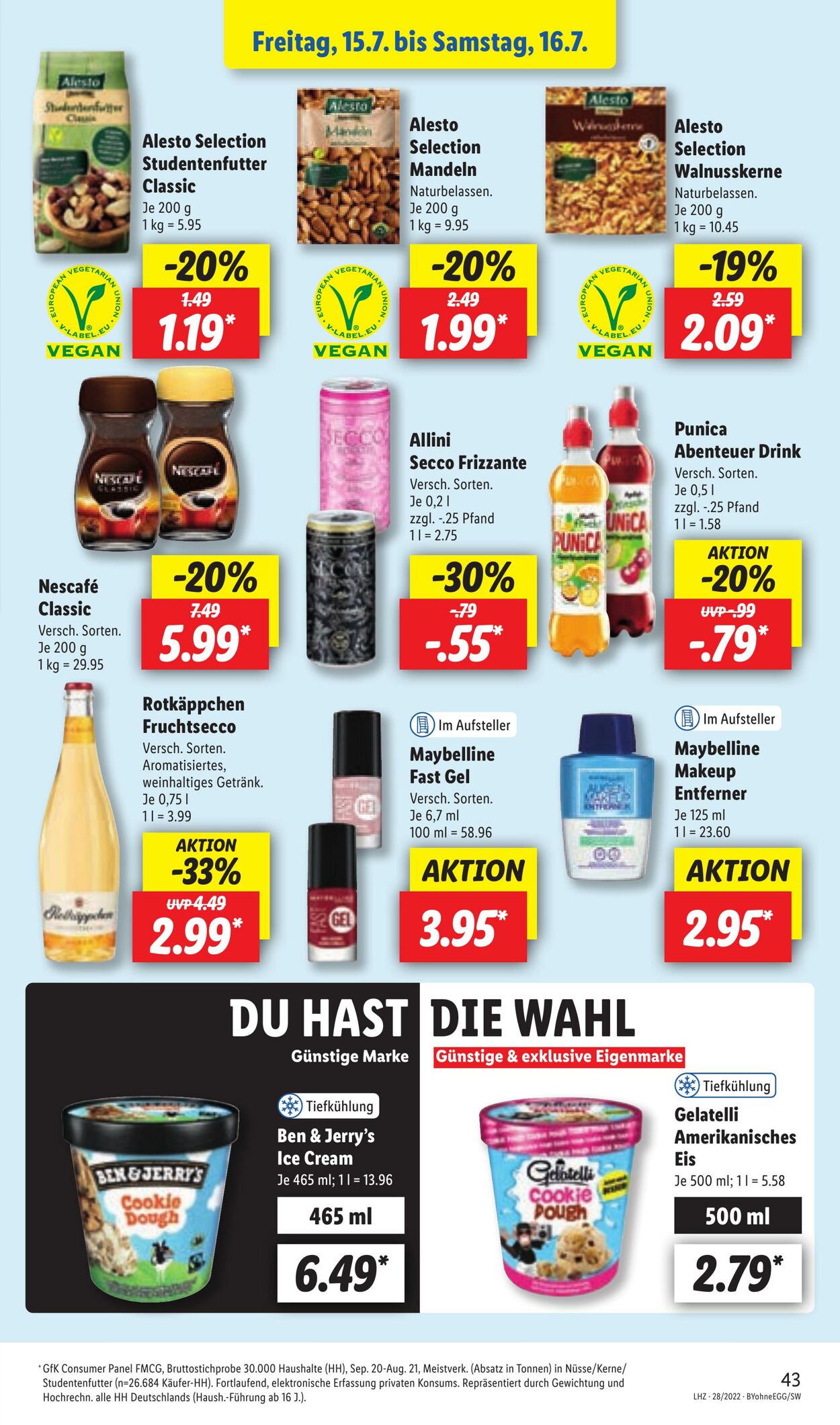 Prospekt Lidl 11.07.2022 - 16.07.2022