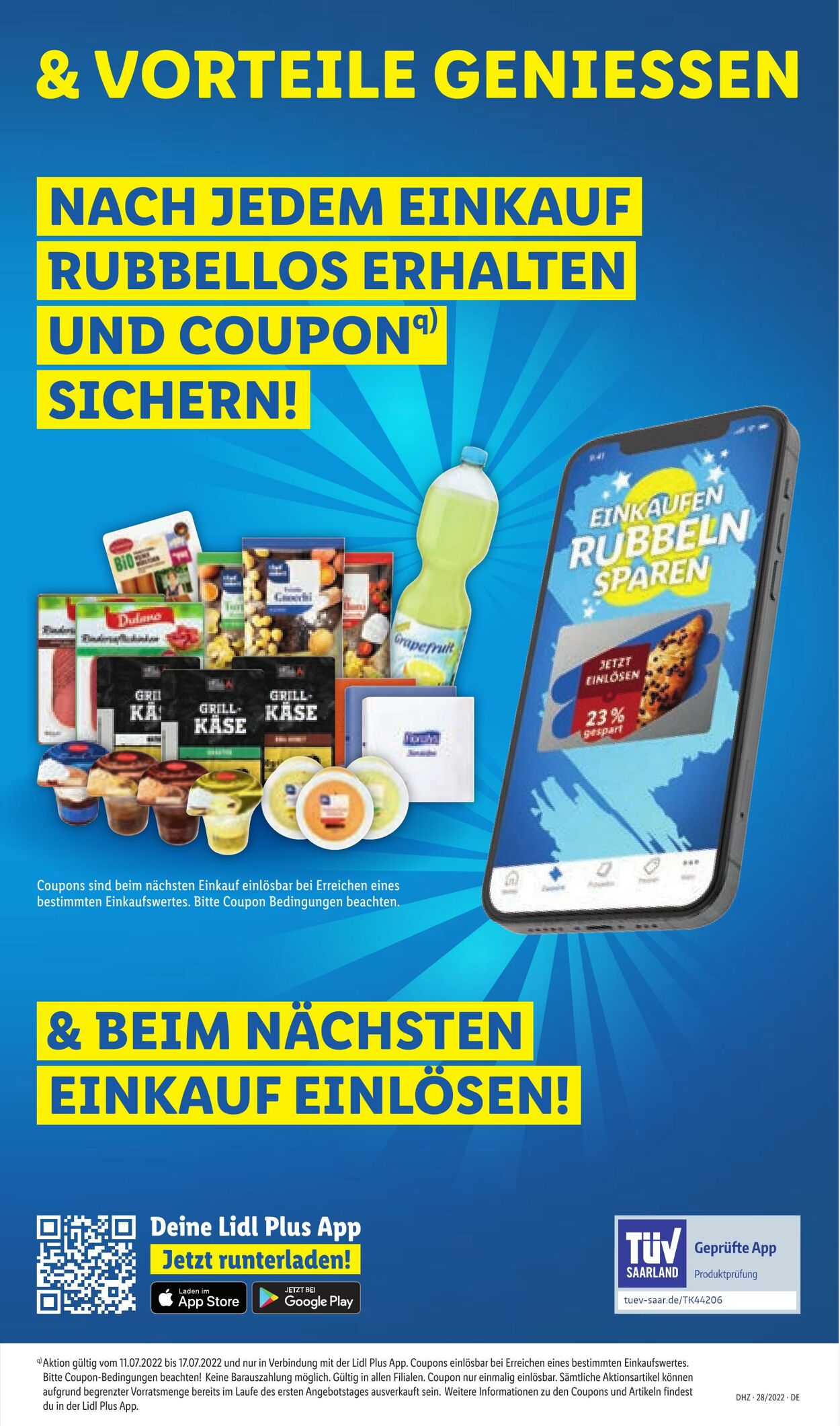 Prospekt Lidl 11.07.2022 - 16.07.2022