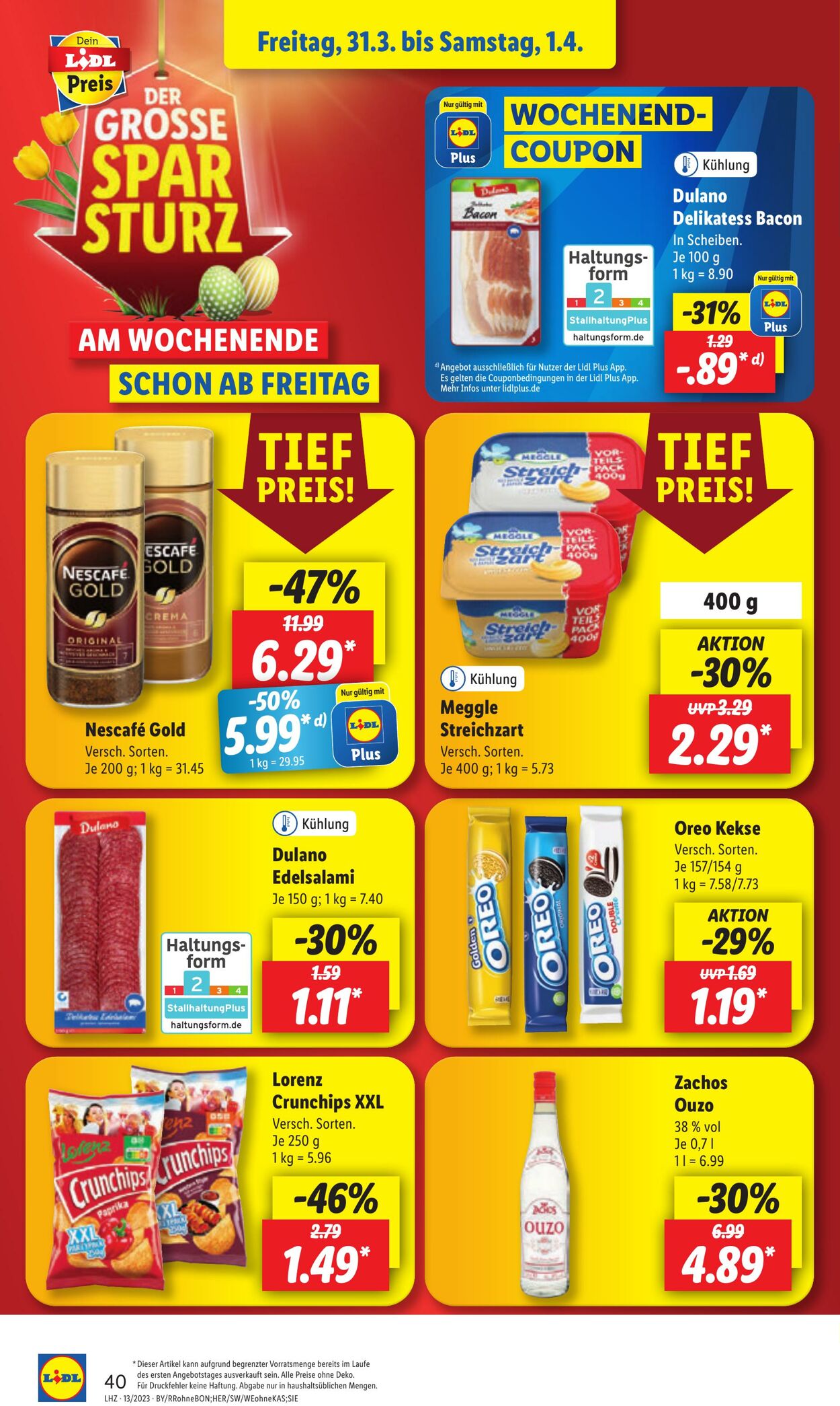 Prospekt Lidl 27.03.2023 - 01.04.2023