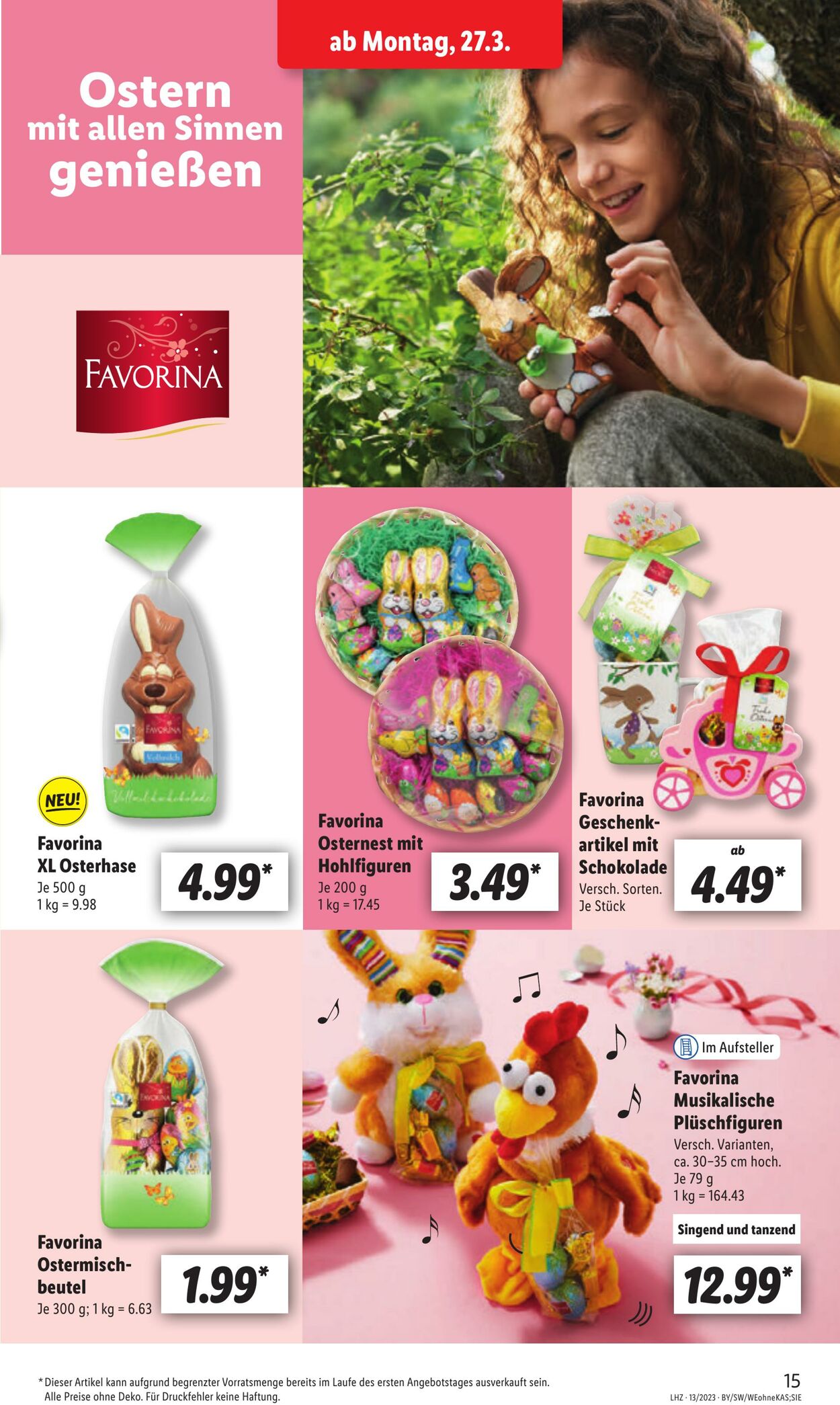 Prospekt Lidl 27.03.2023 - 01.04.2023