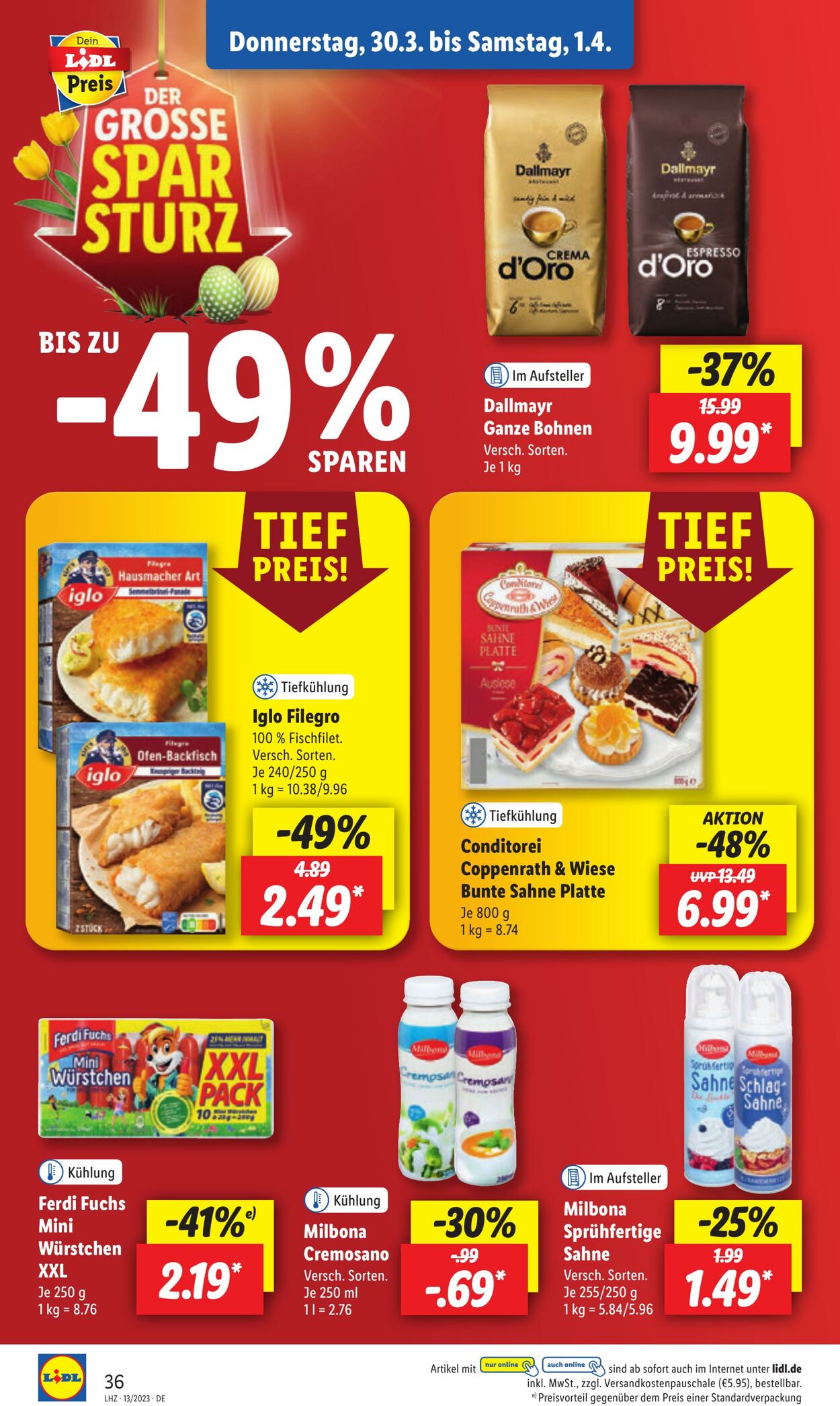 Prospekt Lidl 27.03.2023 - 01.04.2023