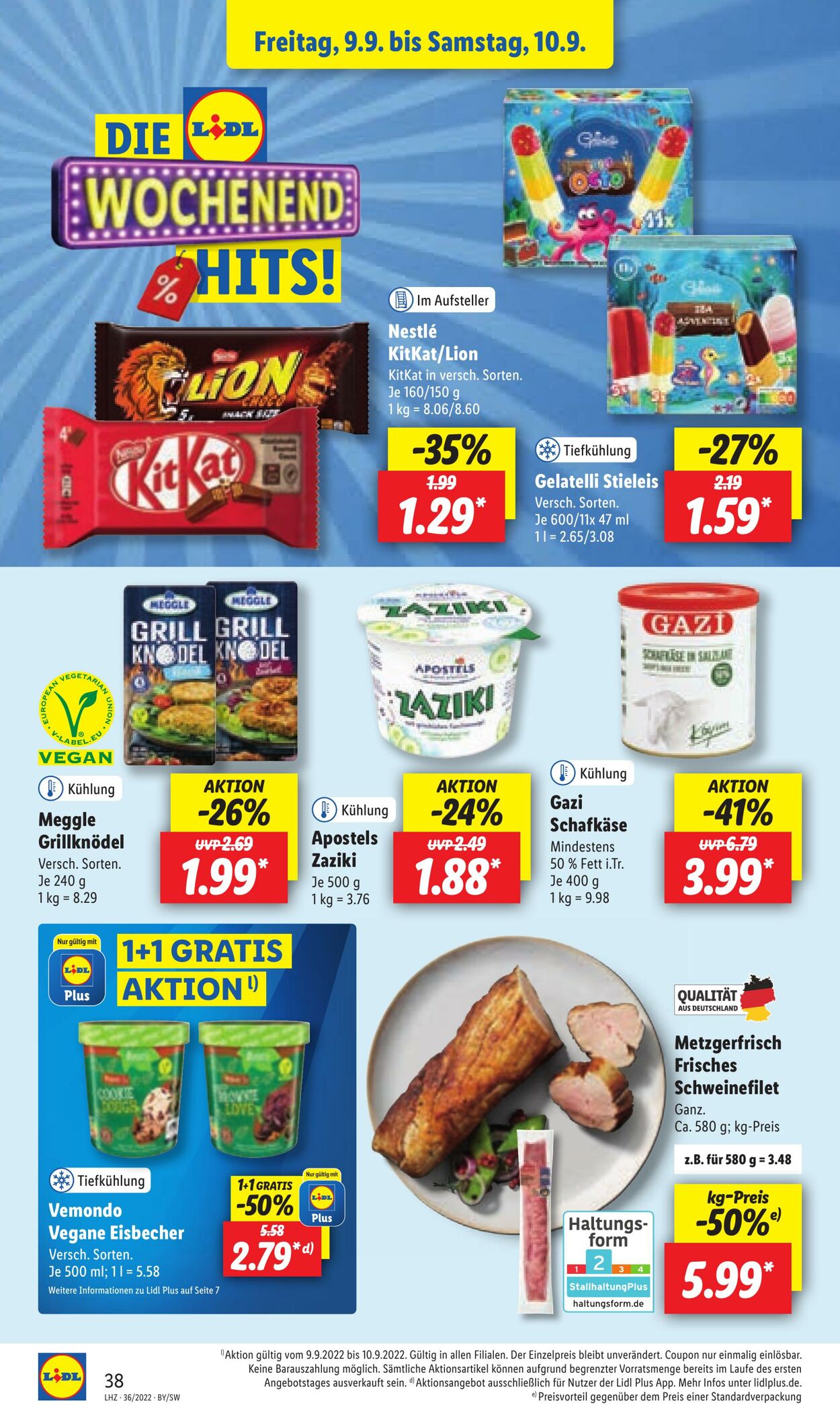 Prospekt Lidl 05.09.2022 - 10.09.2022