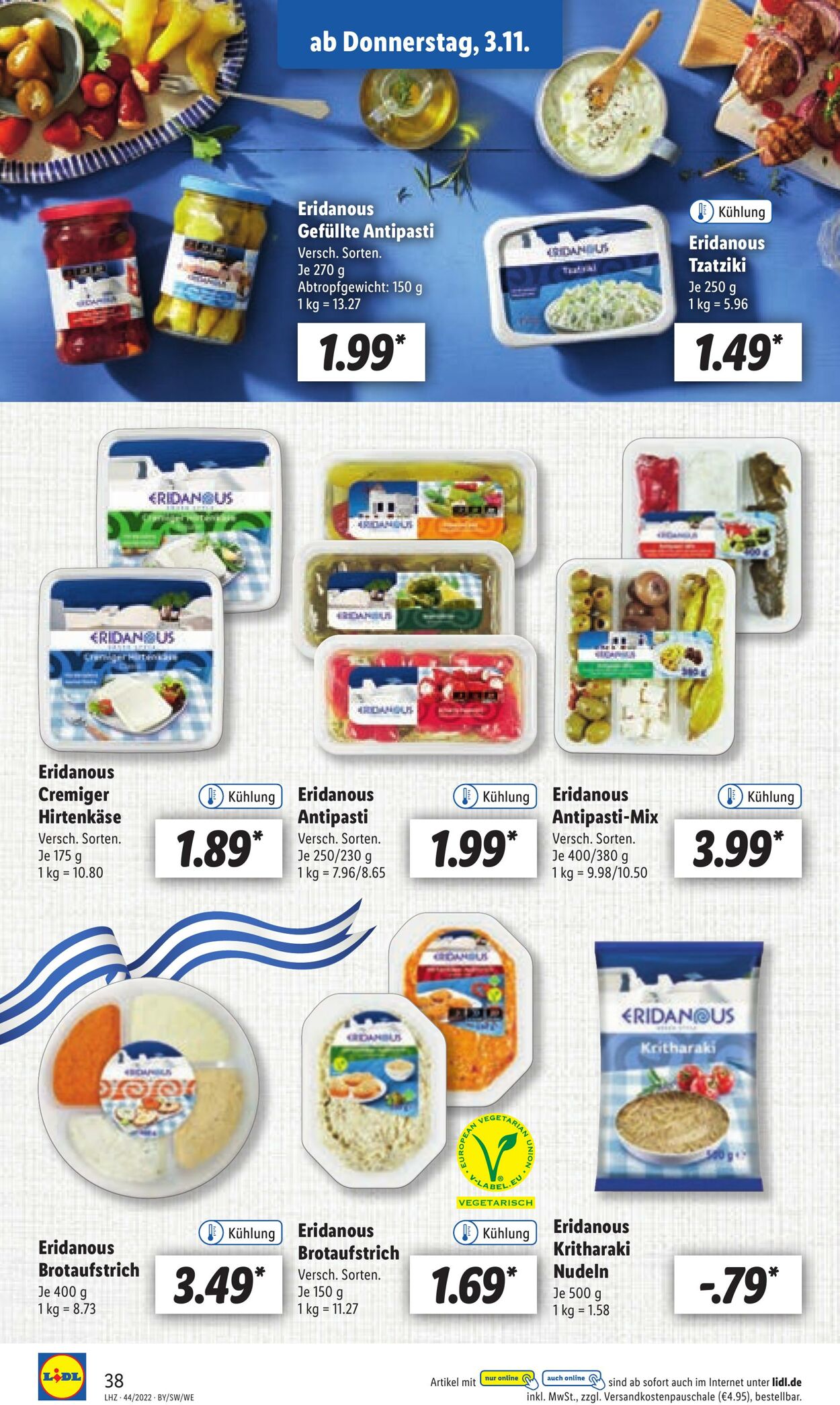 Prospekt Lidl 31.10.2022 - 05.11.2022