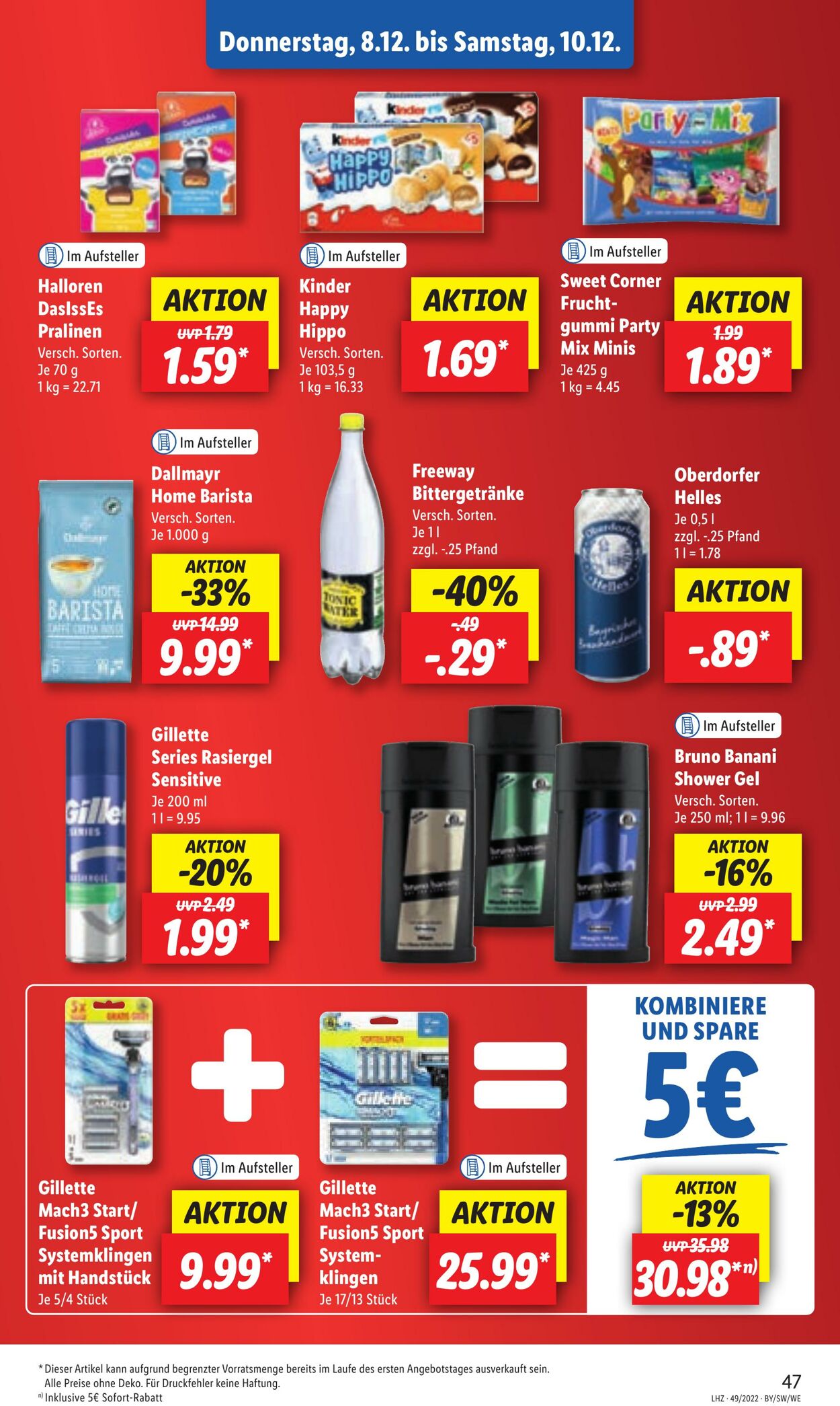 Prospekt Lidl 05.12.2022 - 10.12.2022