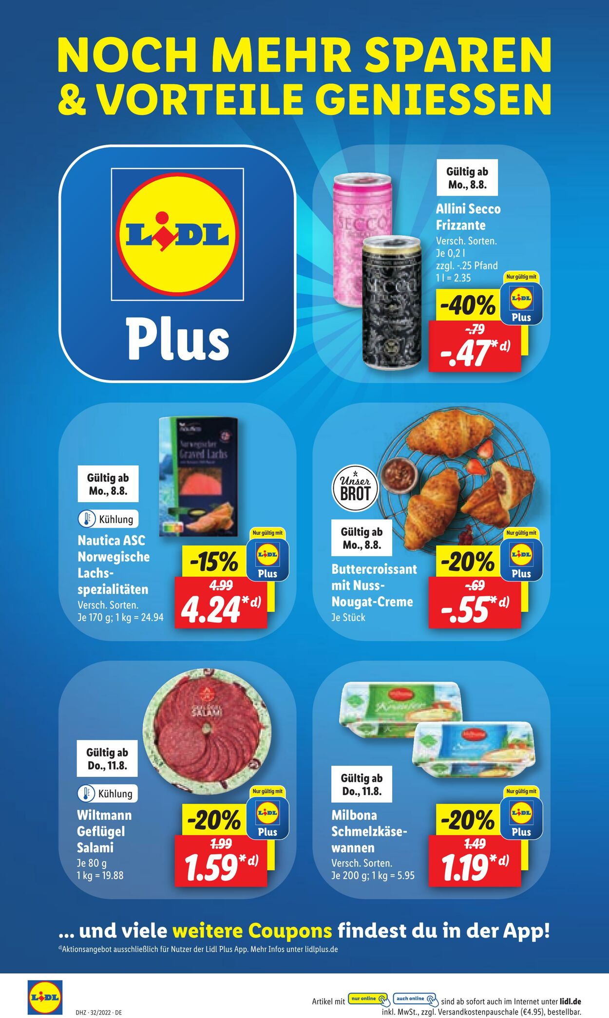 Prospekt Lidl 08.08.2022 - 13.08.2022