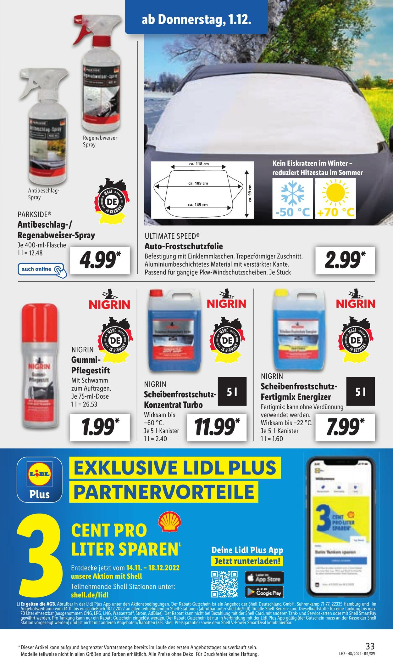 Prospekt Lidl 28.11.2022 - 03.12.2022