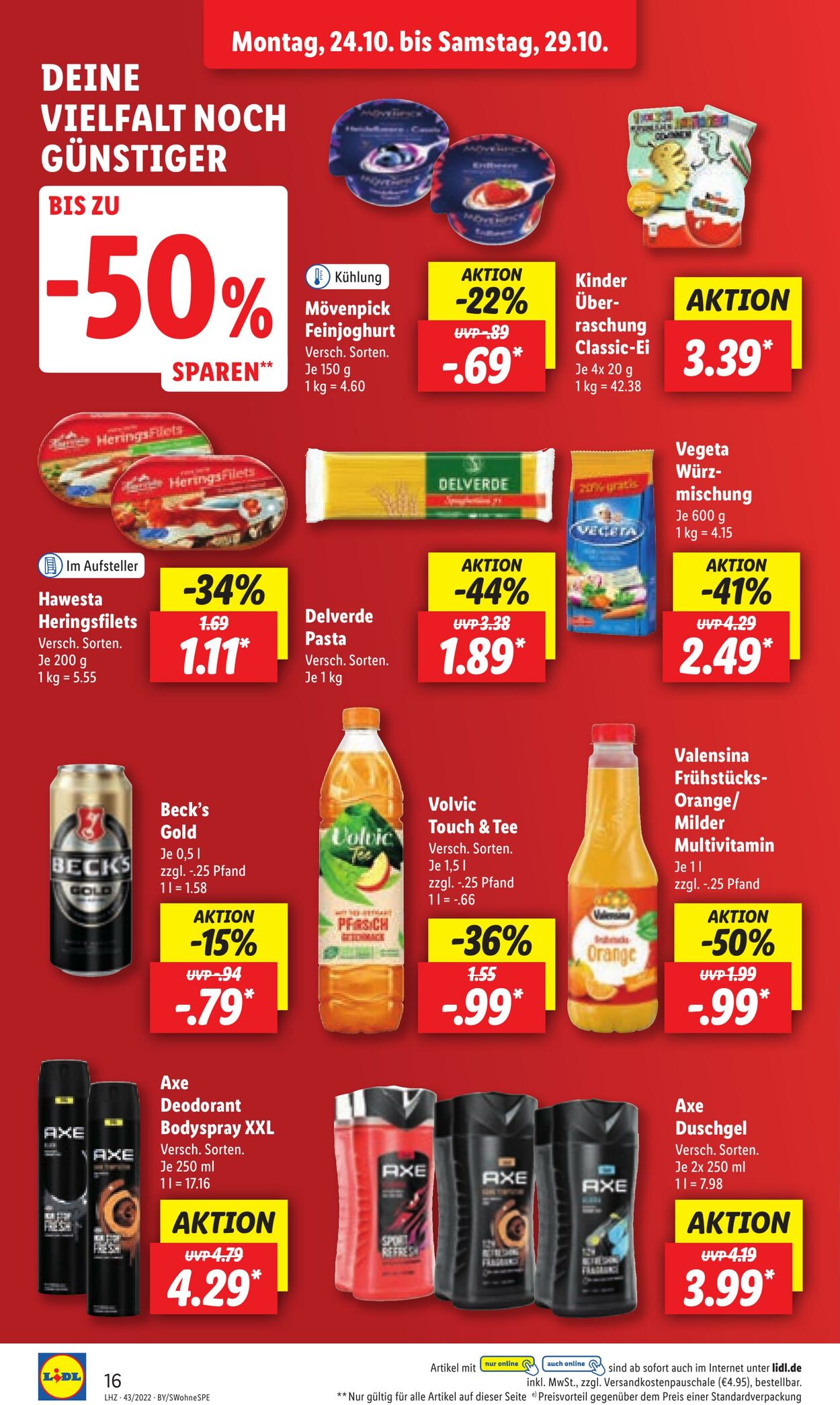 Prospekt Lidl 24.10.2022 - 29.10.2022