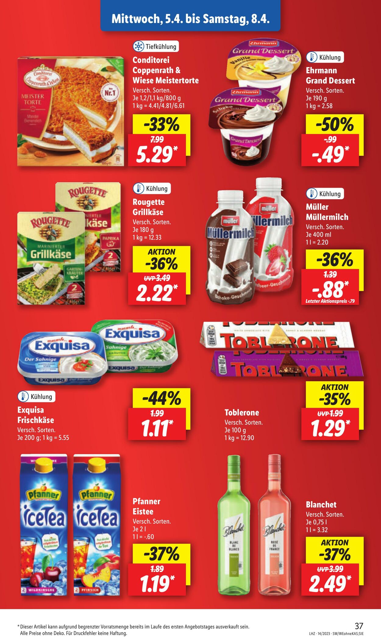 Prospekt Lidl 03.04.2023 - 08.04.2023