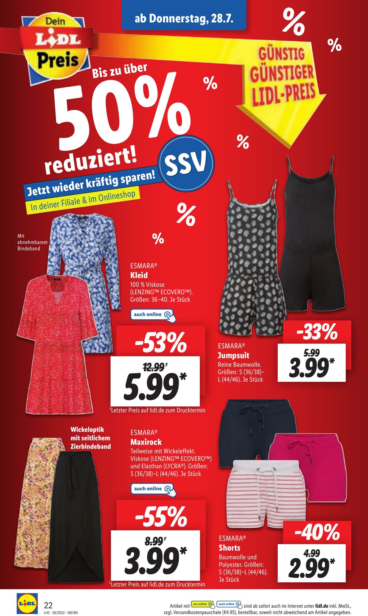 Prospekt Lidl 25.07.2022 - 30.07.2022