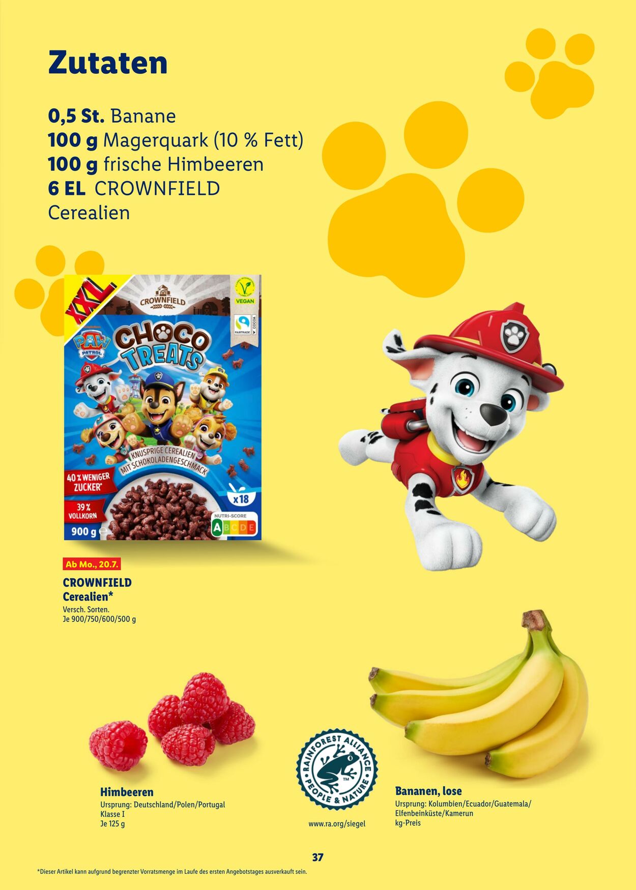 Prospekt Lidl 20.07.2026 - 23.08.2026
