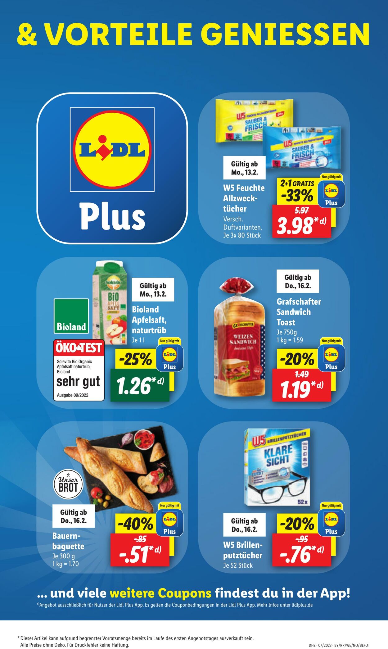 Prospekt Lidl 13.02.2023 - 18.02.2023