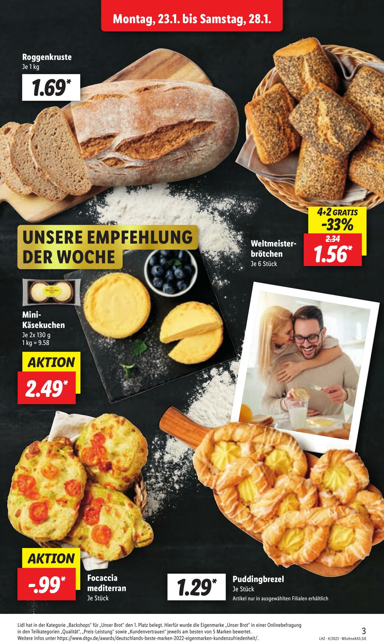 Prospekt Lidl 23.01.2023 - 28.01.2023