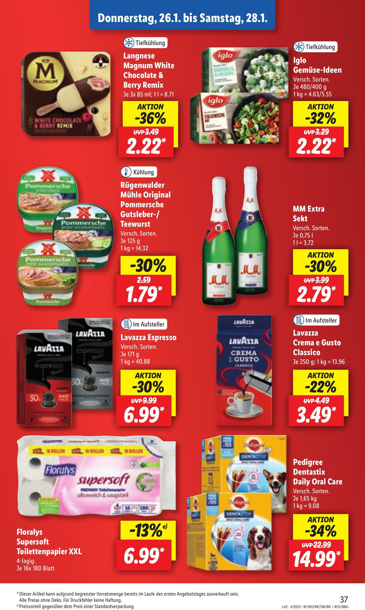 Prospekt Lidl 23.01.2023 - 28.01.2023