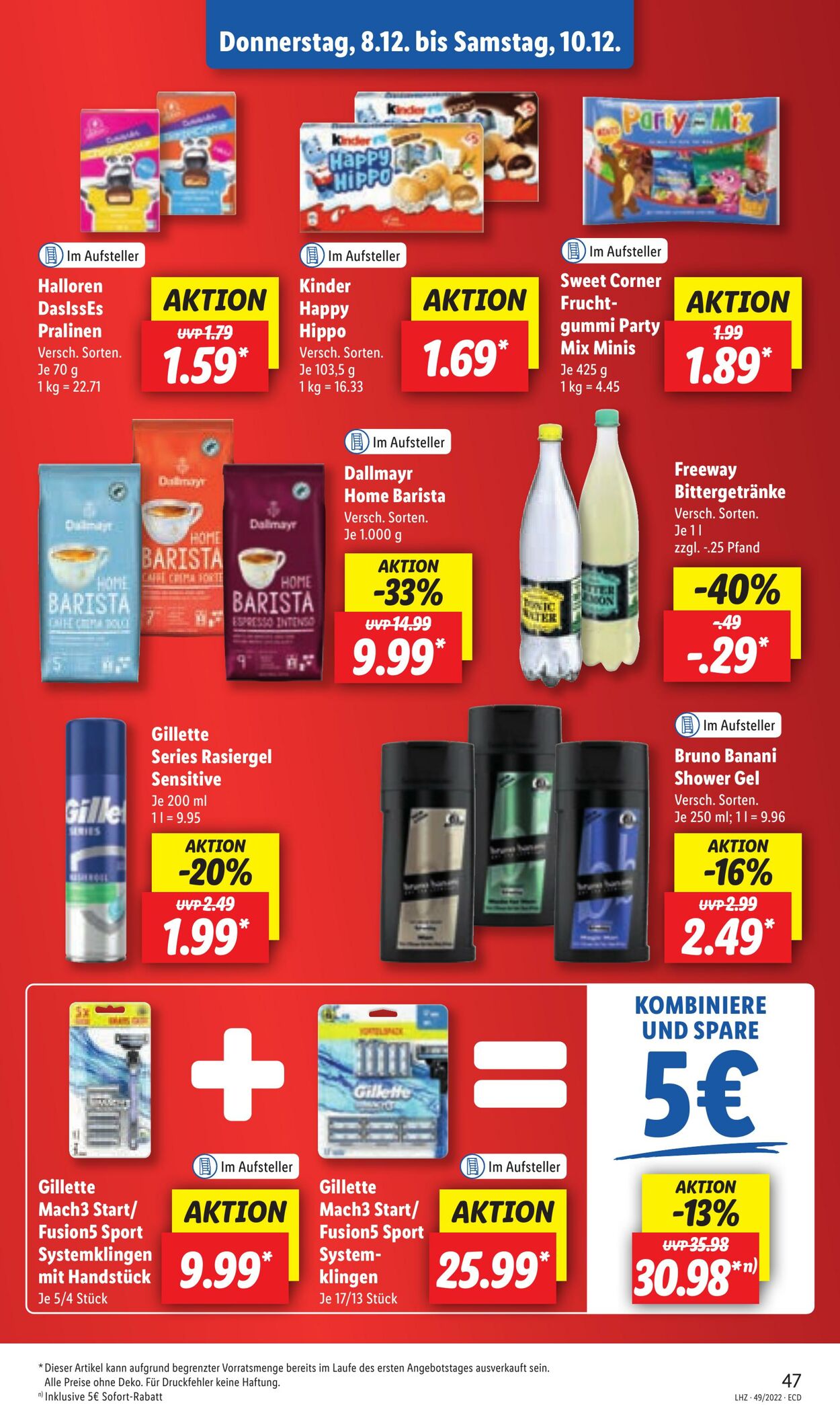 Prospekt Lidl 05.12.2022 - 10.12.2022