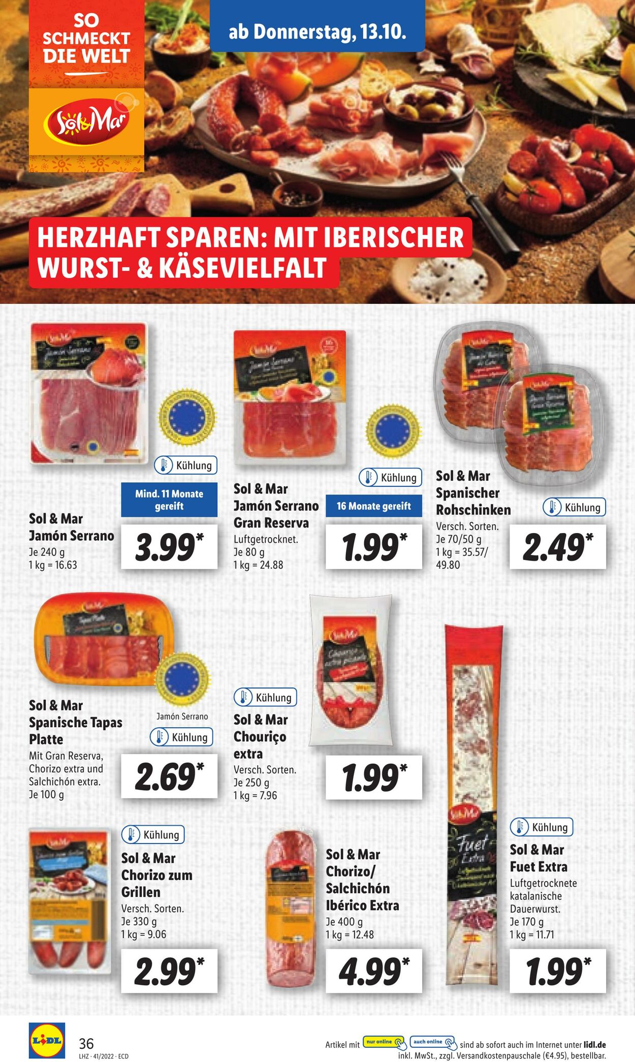 Prospekt Lidl 10.10.2022 - 15.10.2022