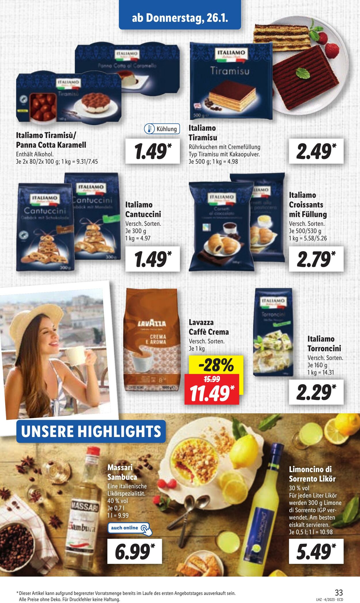 Prospekt Lidl 23.01.2023 - 28.01.2023