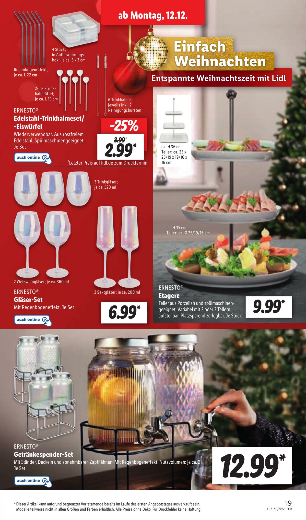 Prospekt Lidl 12.12.2022 - 17.12.2022