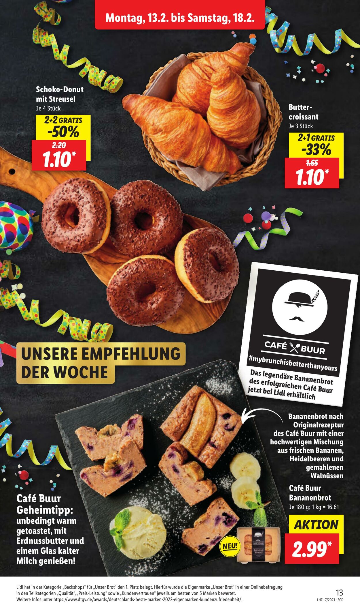 Prospekt Lidl 13.02.2023 - 18.02.2023