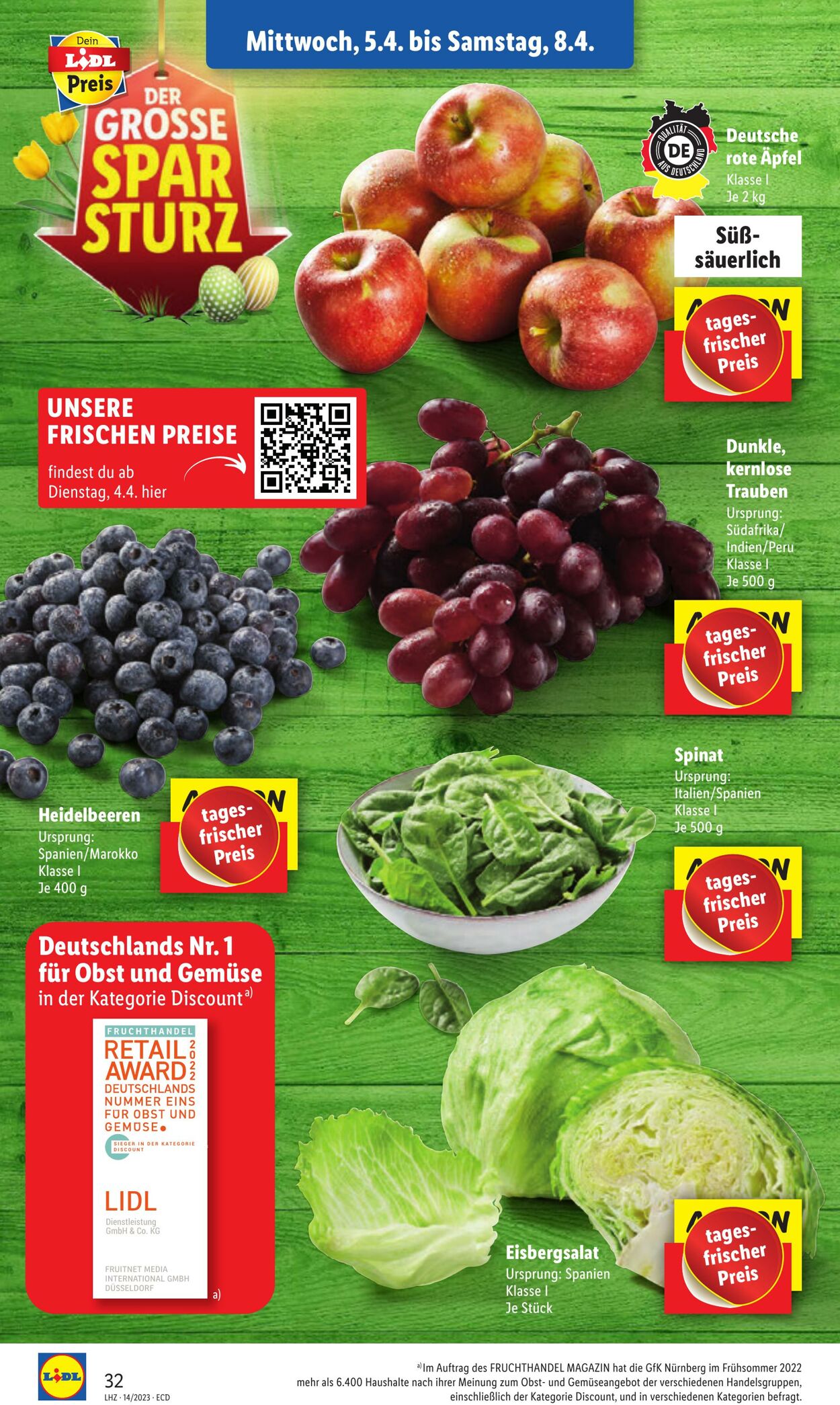 Prospekt Lidl 03.04.2023 - 08.04.2023