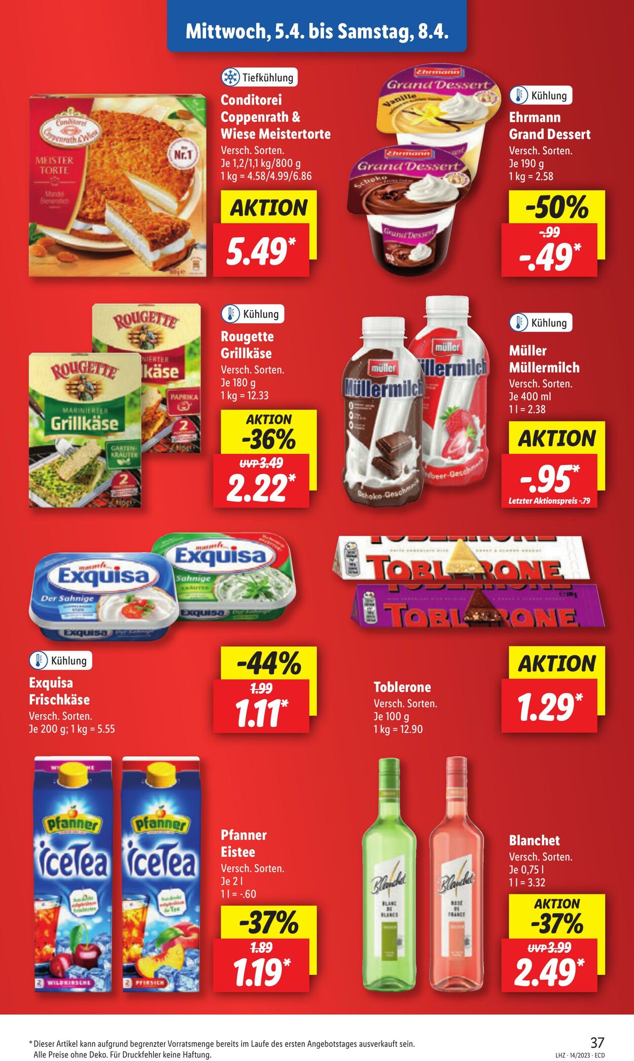 Prospekt Lidl 03.04.2023 - 08.04.2023