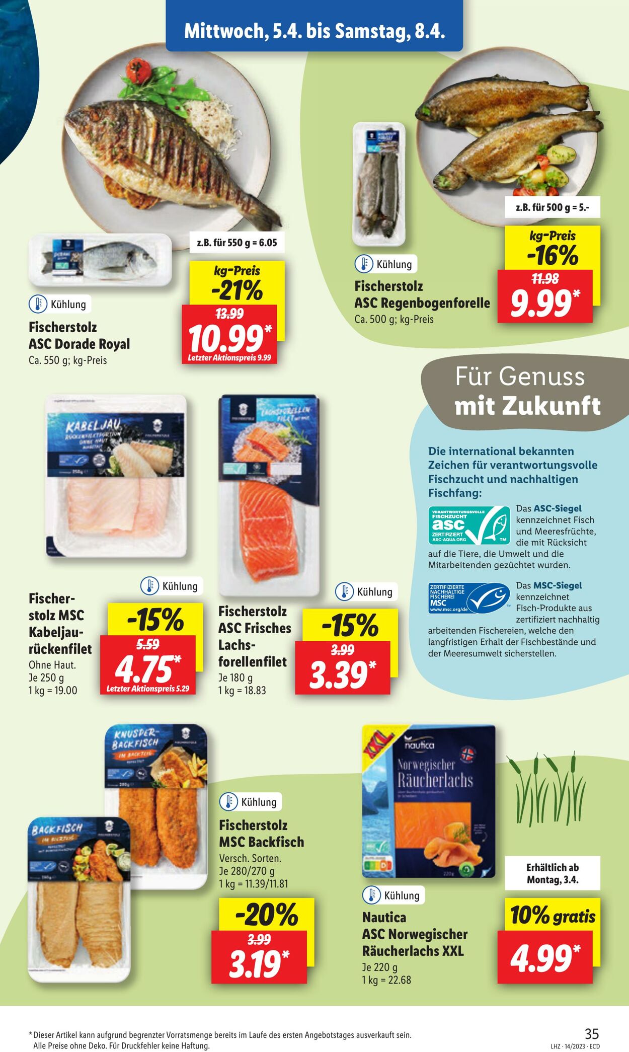 Prospekt Lidl 03.04.2023 - 08.04.2023