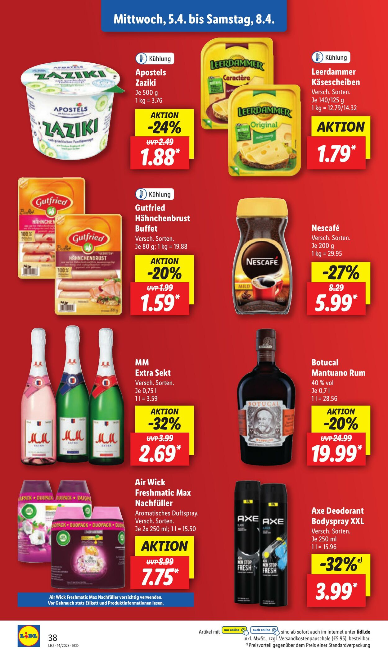 Prospekt Lidl 03.04.2023 - 08.04.2023