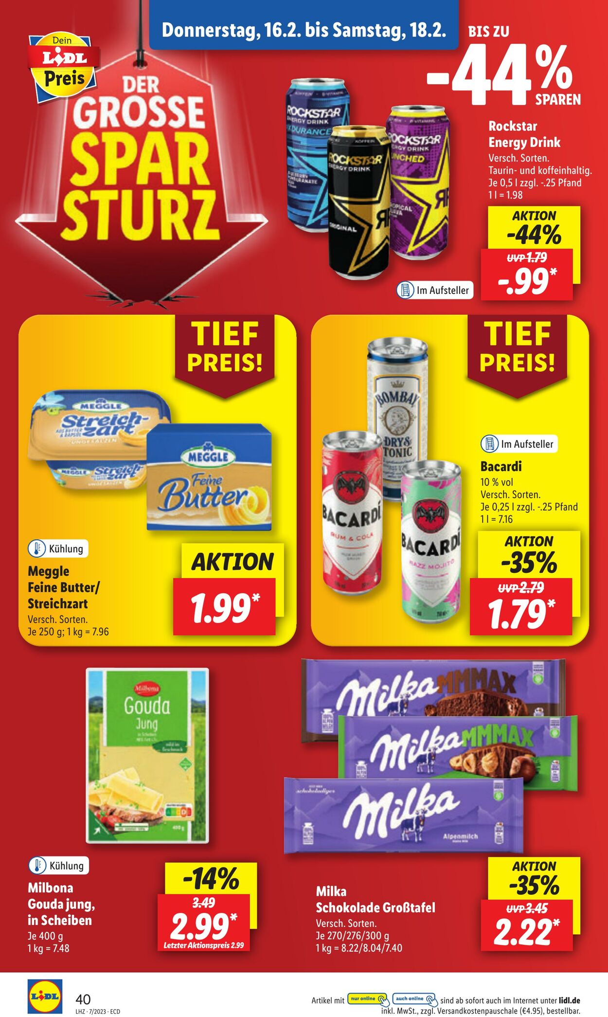 Prospekt Lidl 13.02.2023 - 18.02.2023