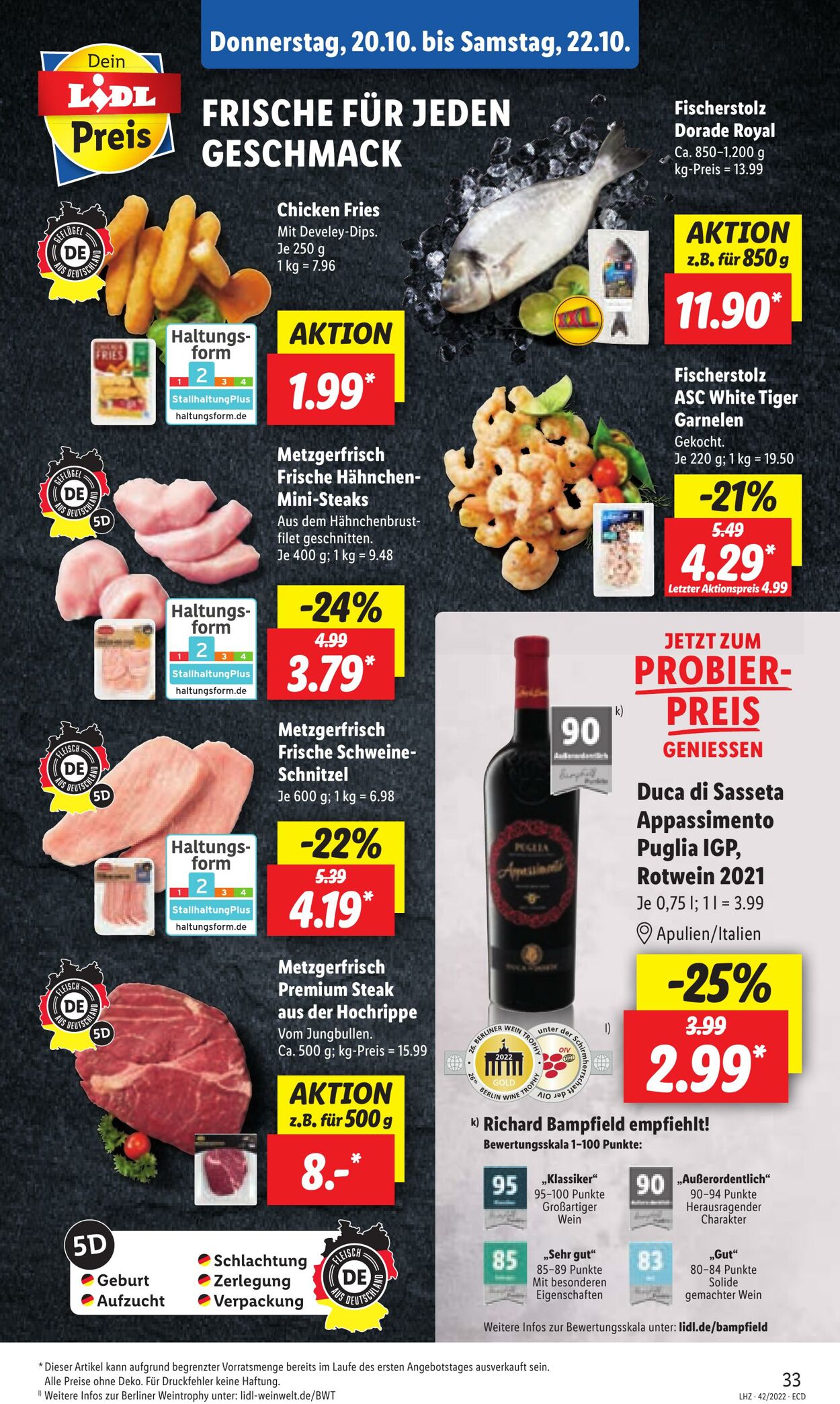 Prospekt Lidl 17.10.2022 - 22.10.2022