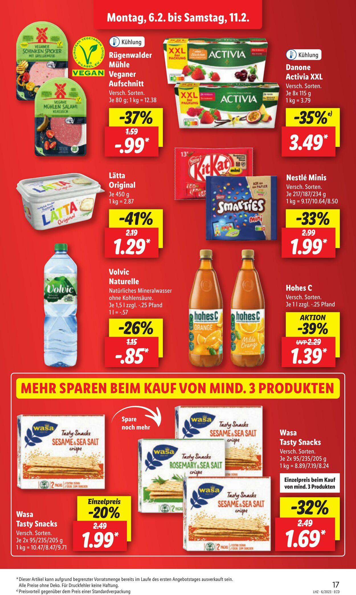 Prospekt Lidl 06.02.2023 - 11.02.2023