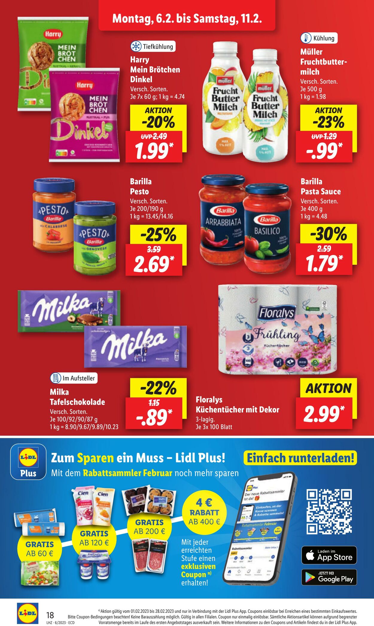 Prospekt Lidl 06.02.2023 - 11.02.2023