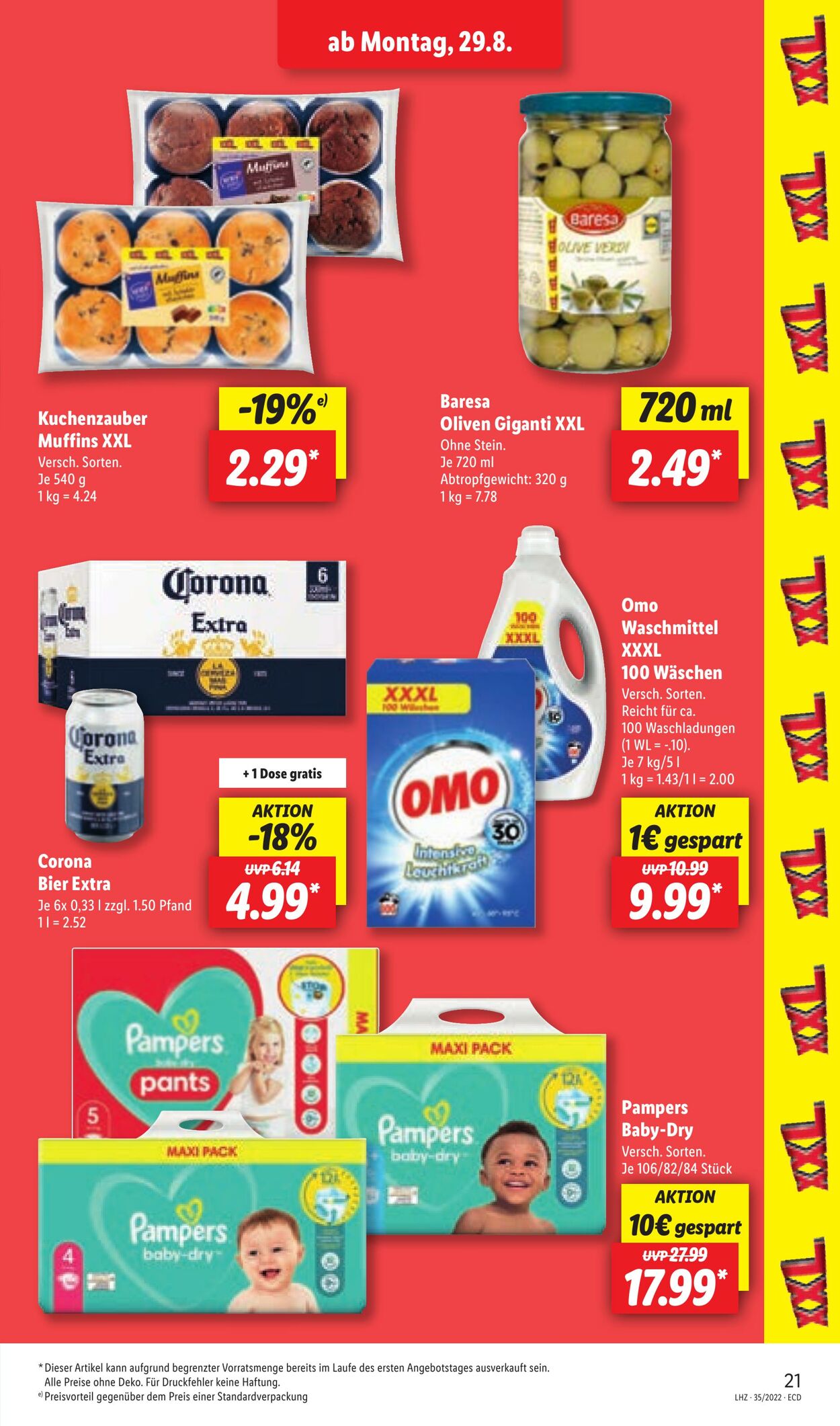 Prospekt Lidl 29.08.2022 - 03.09.2022