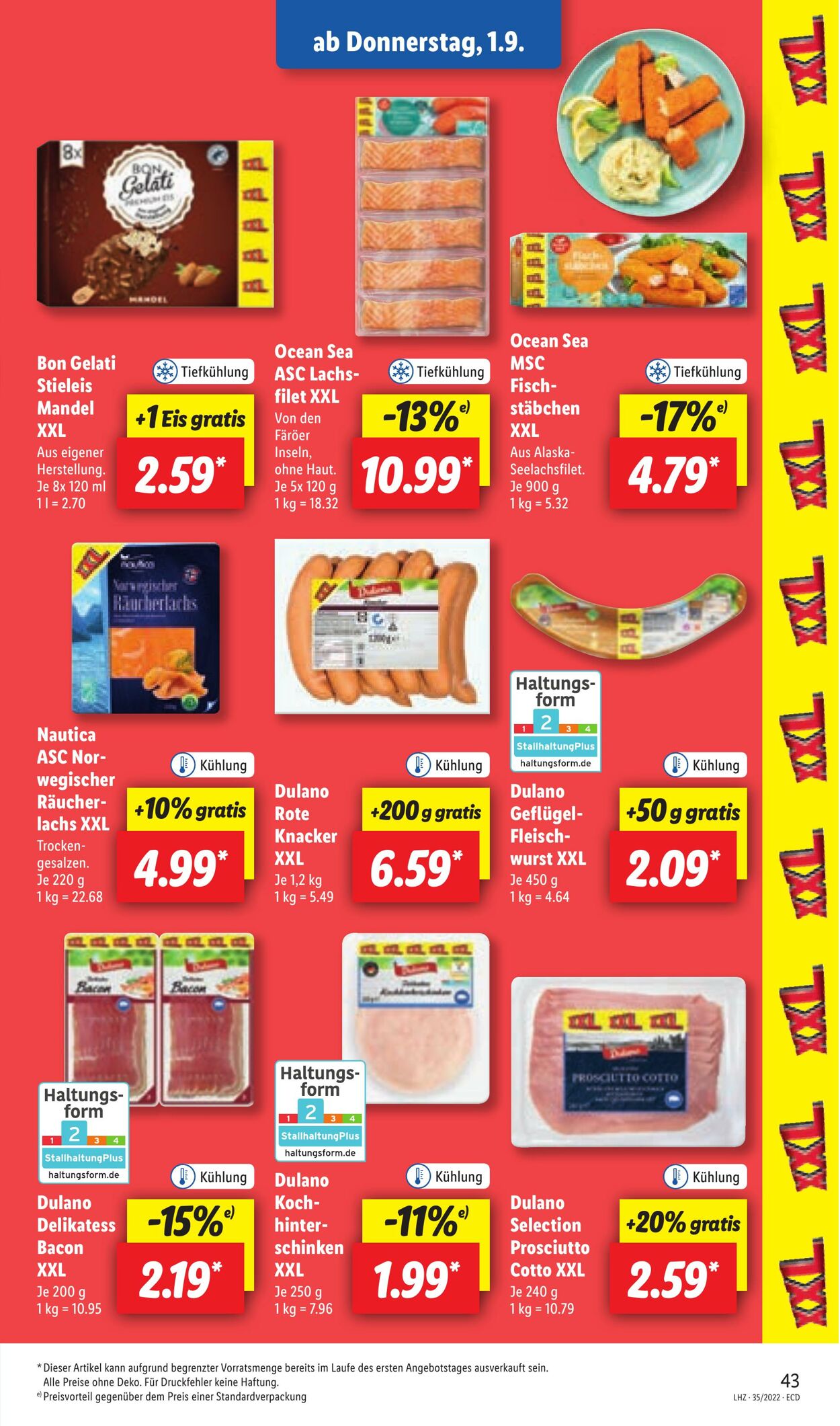 Prospekt Lidl 29.08.2022 - 03.09.2022