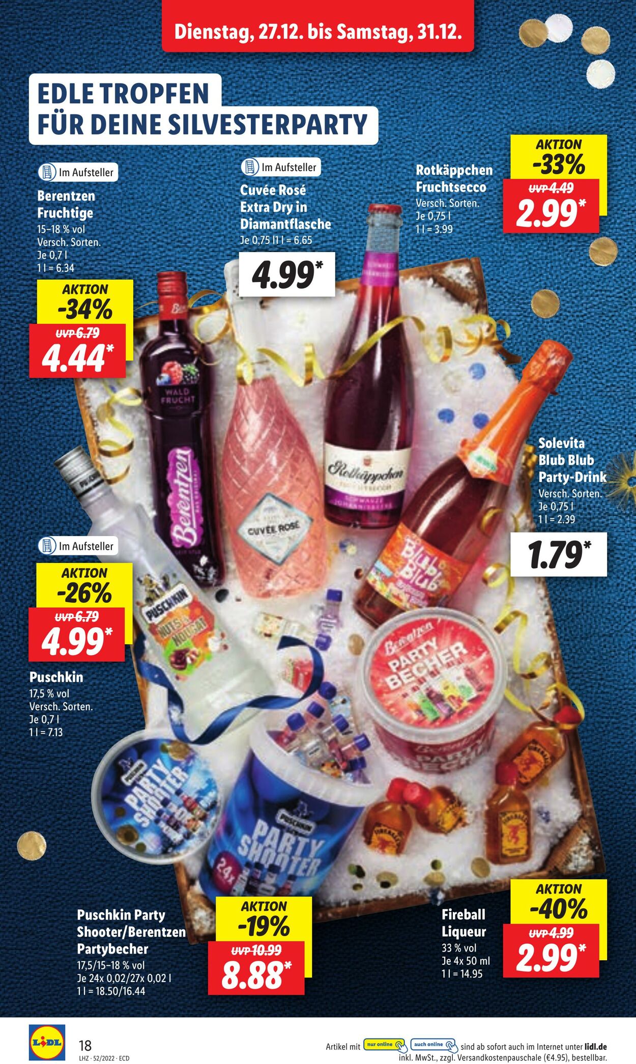 Prospekt Lidl 27.12.2022 - 31.12.2022