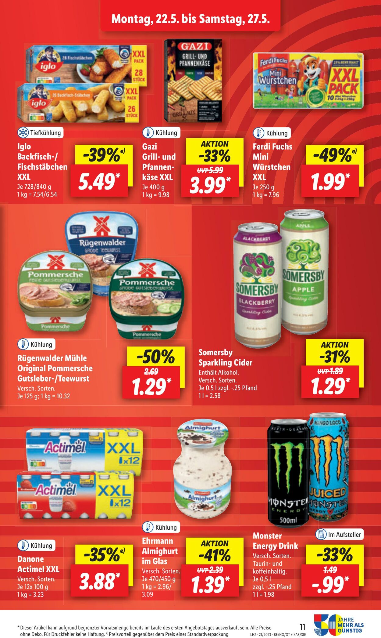 Prospekt Lidl 22.05.2023 - 27.05.2023