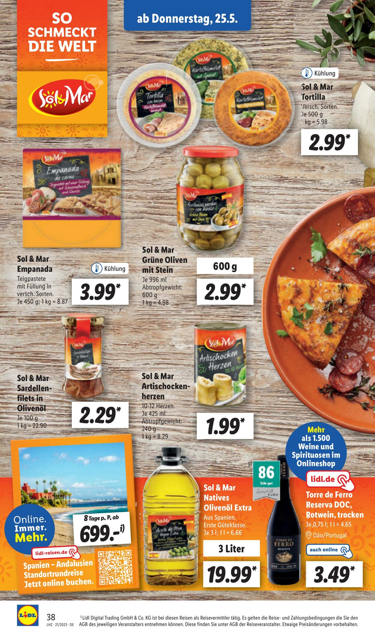 Prospekt Lidl 22.05.2023 - 27.05.2023