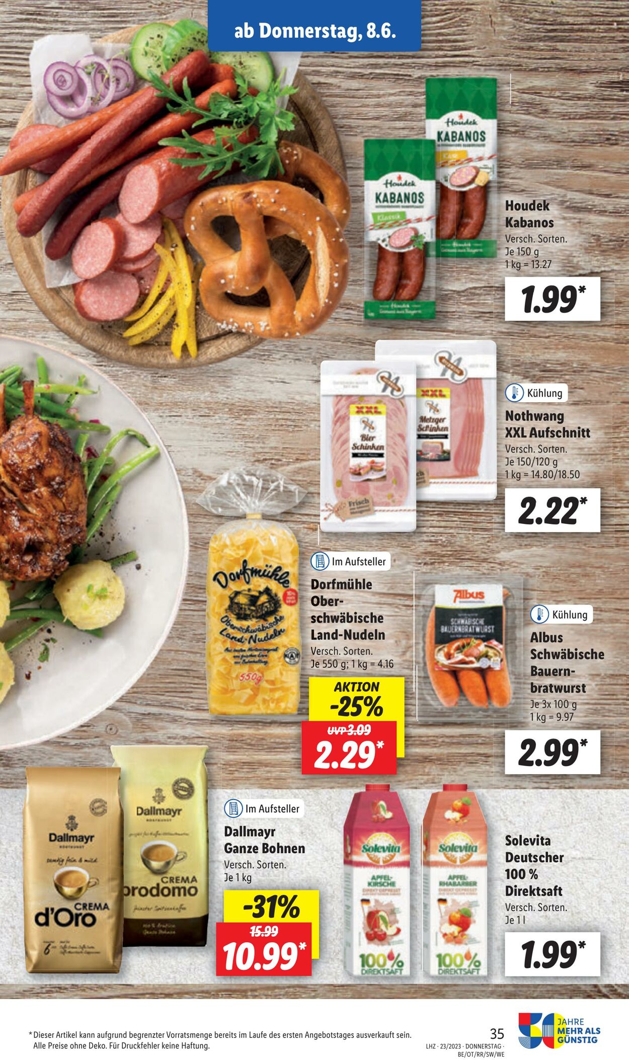 Prospekt Lidl 05.06.2023 - 10.06.2023