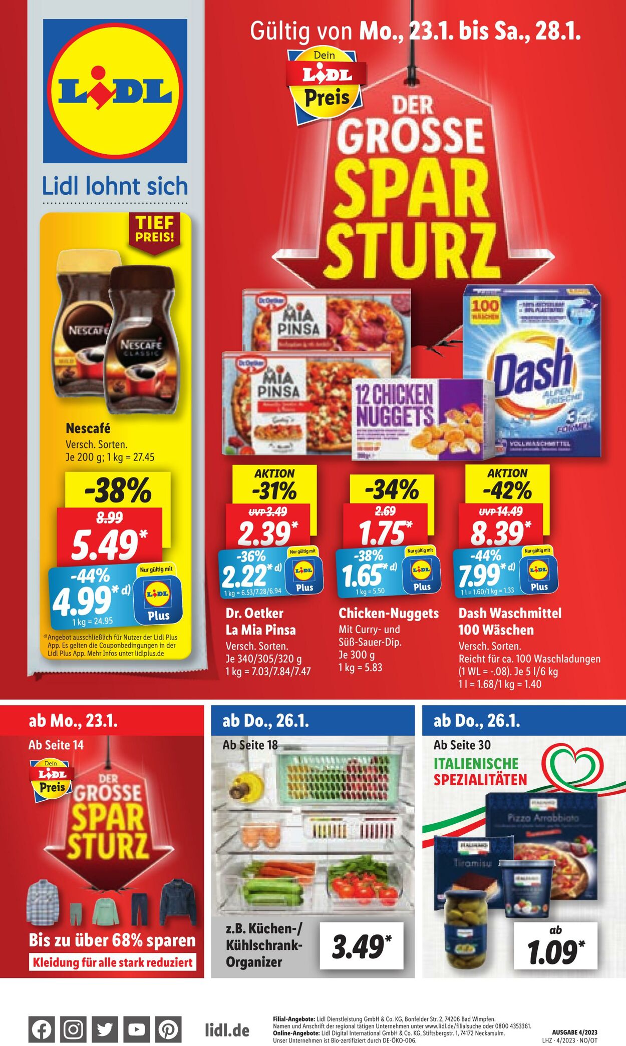 Aktueller Prospekt Lidl - Nordrhein - Weihnachten 2022 - Gültig Von 14. ...